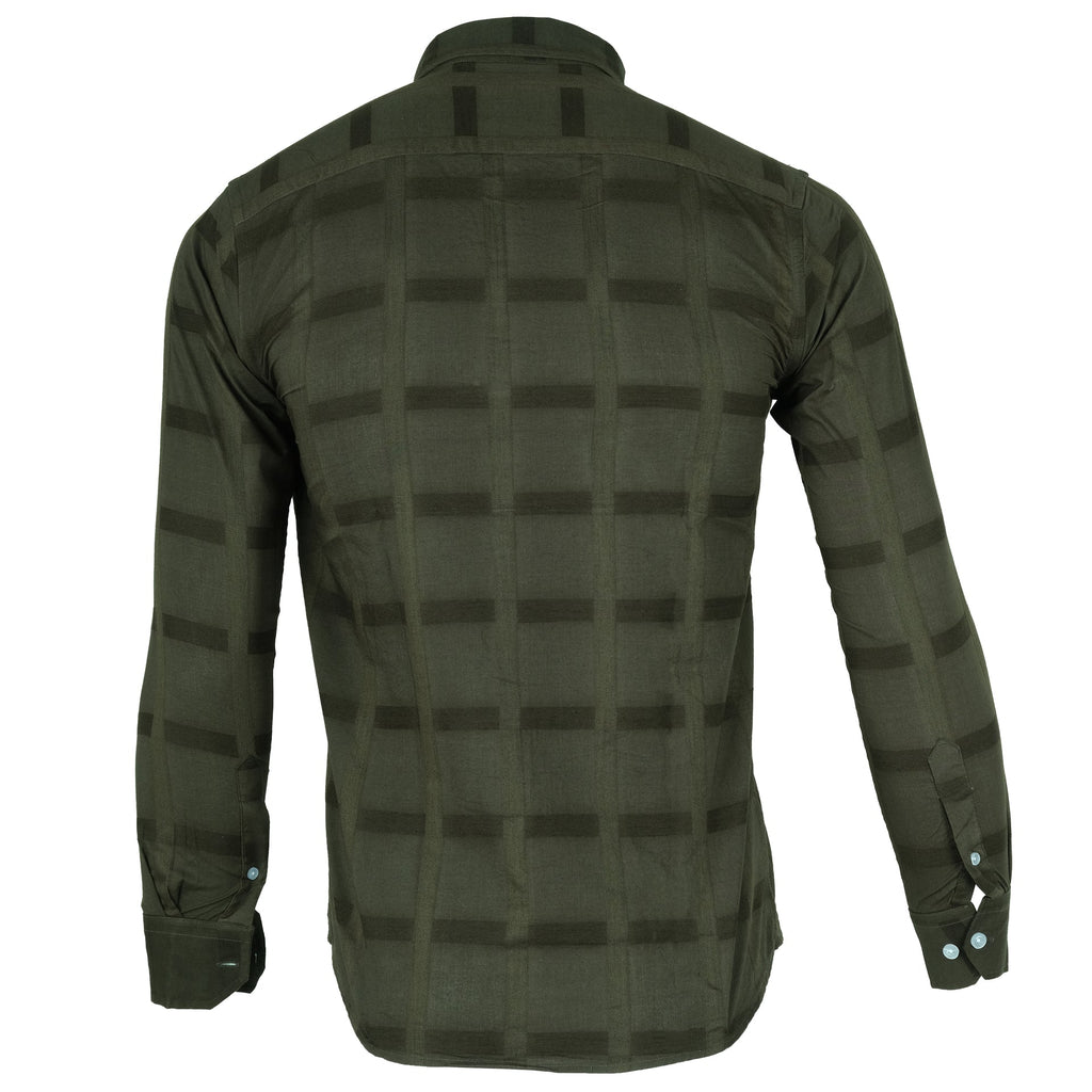 LACOSTE Forest Canopy Slim Fit Long Sleeve Shirt