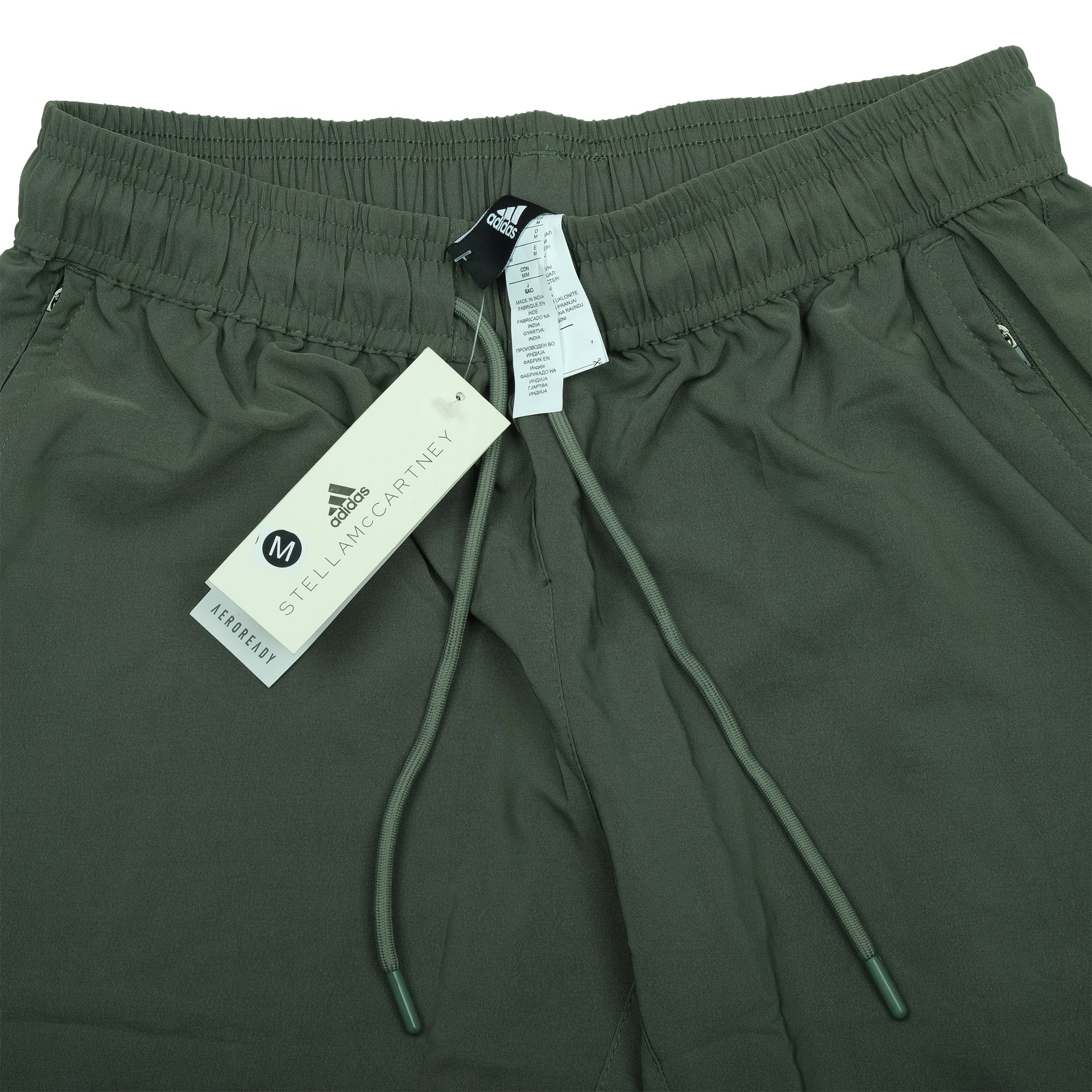 ADIDAS BY STELLA MCCARTNEY Lush Fern Relaxed Fit Aeroready Performance Shorts