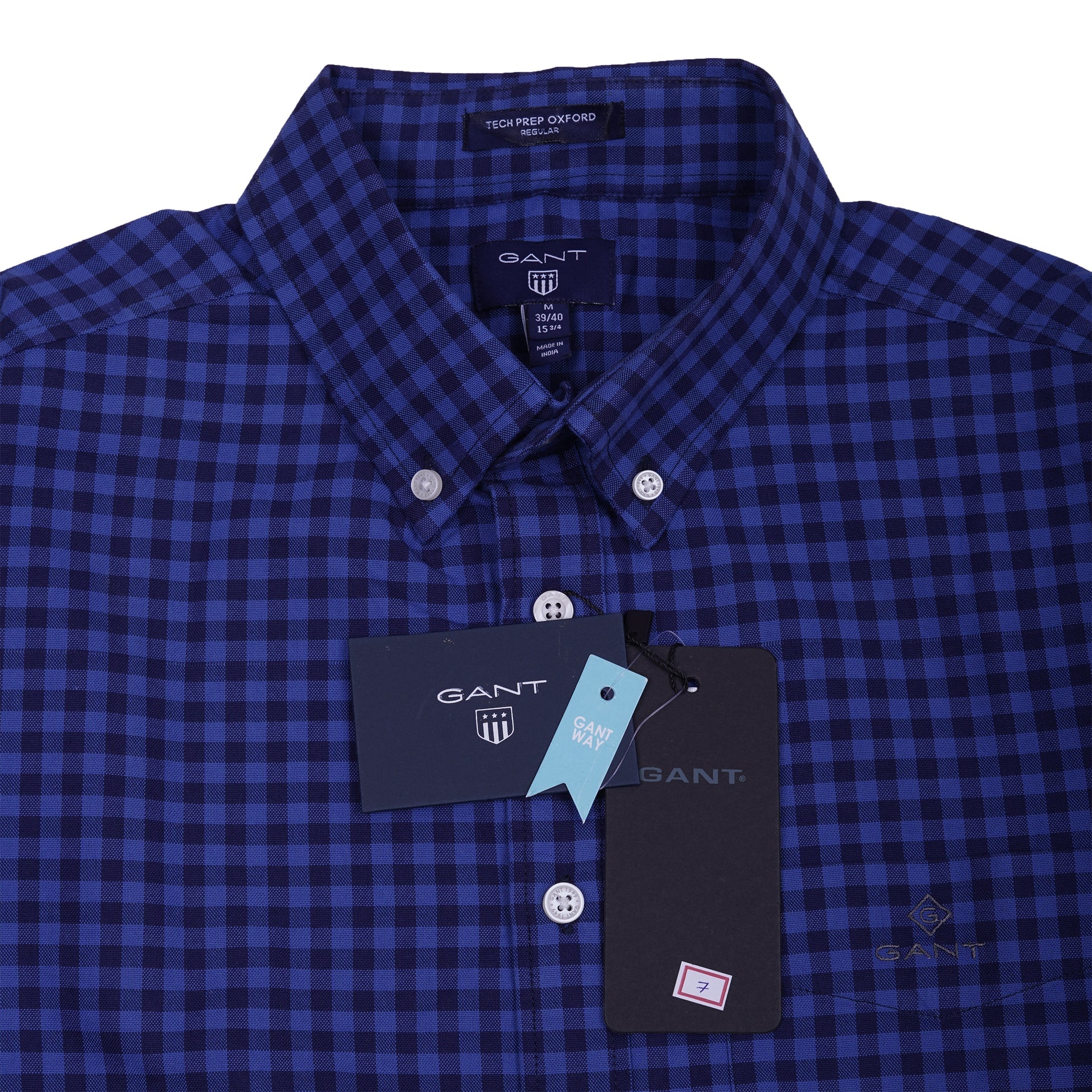 GANT Midnight Sapphire Classic Fit Long Sleeve Oxford Shirt