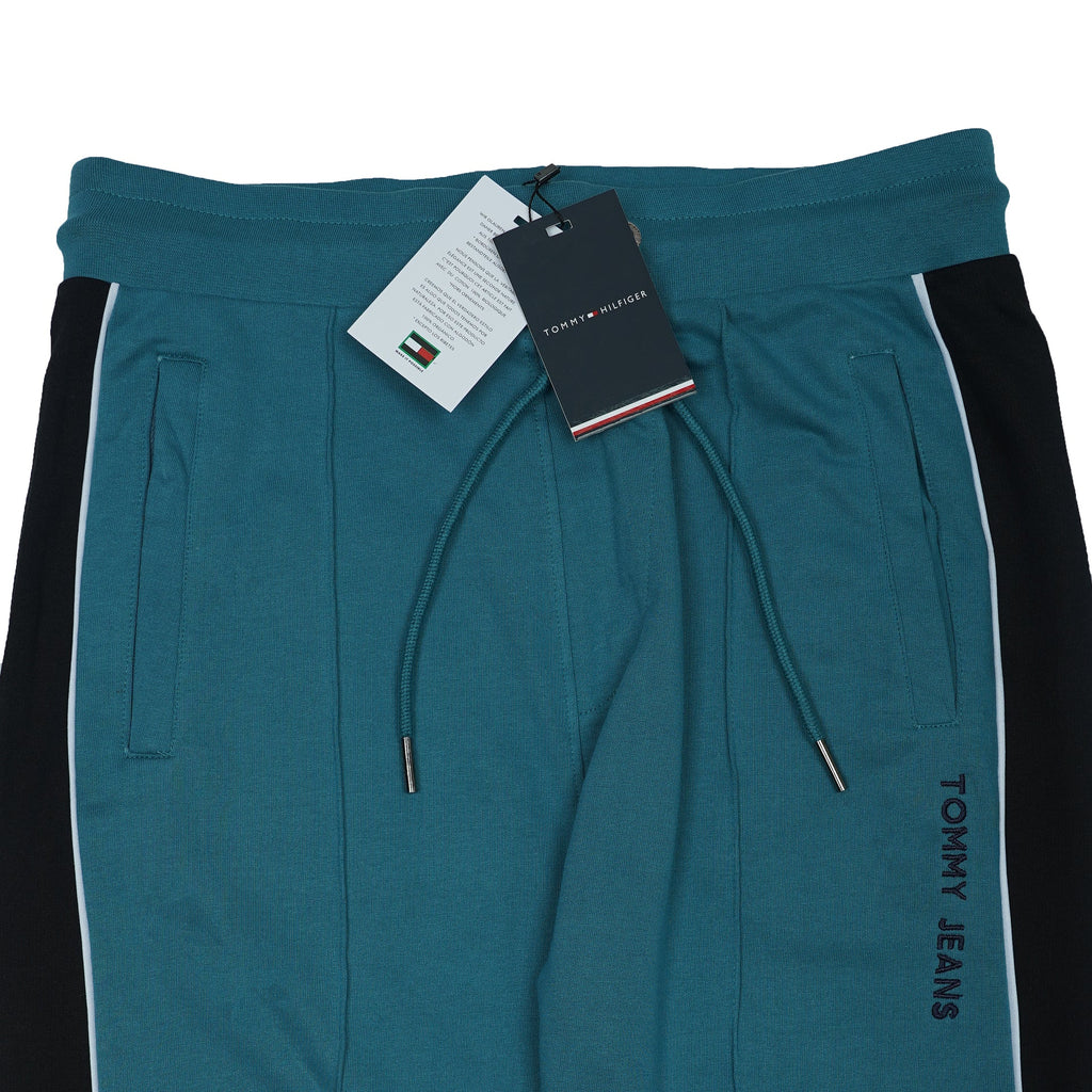 TOMMY JEANS Seraphic Teal Tailored Fit Colorblock Track Pants