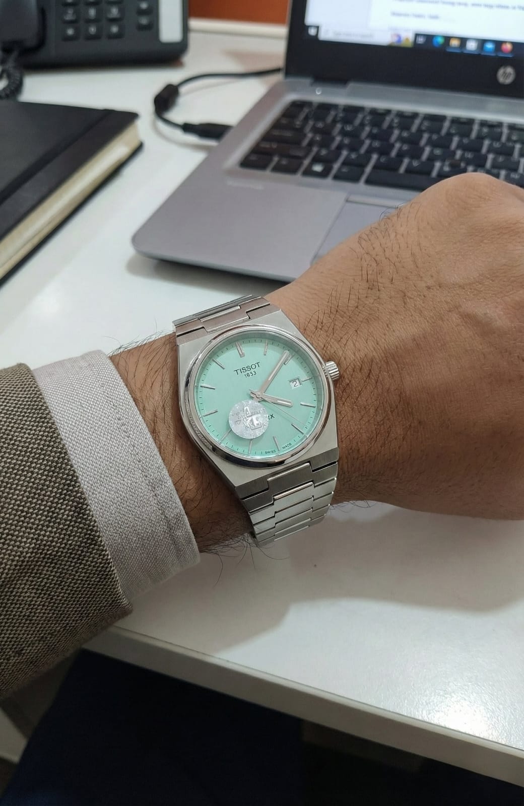 TISSOT Serene Aqua Sophisticated Dial Stainless Steel Watch