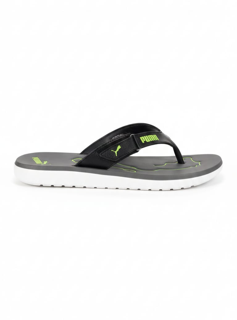 PUMA Electric Emerald Sleek Fit Sporty Flip Flops