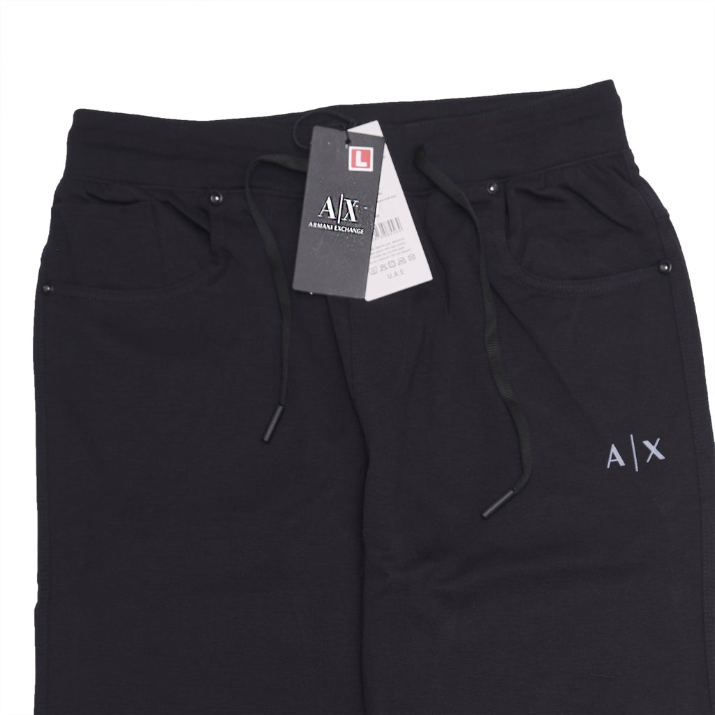 ARMANI EXCHANGE Midnight Onyx Relaxed Fit Drawstring Lounge Pants