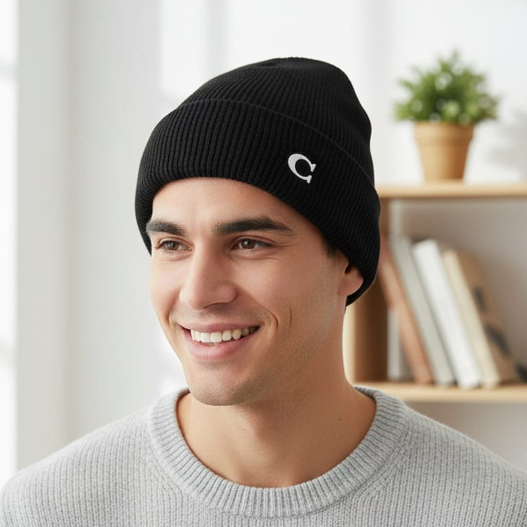 Coach Classic Ribbed Knit Beanie