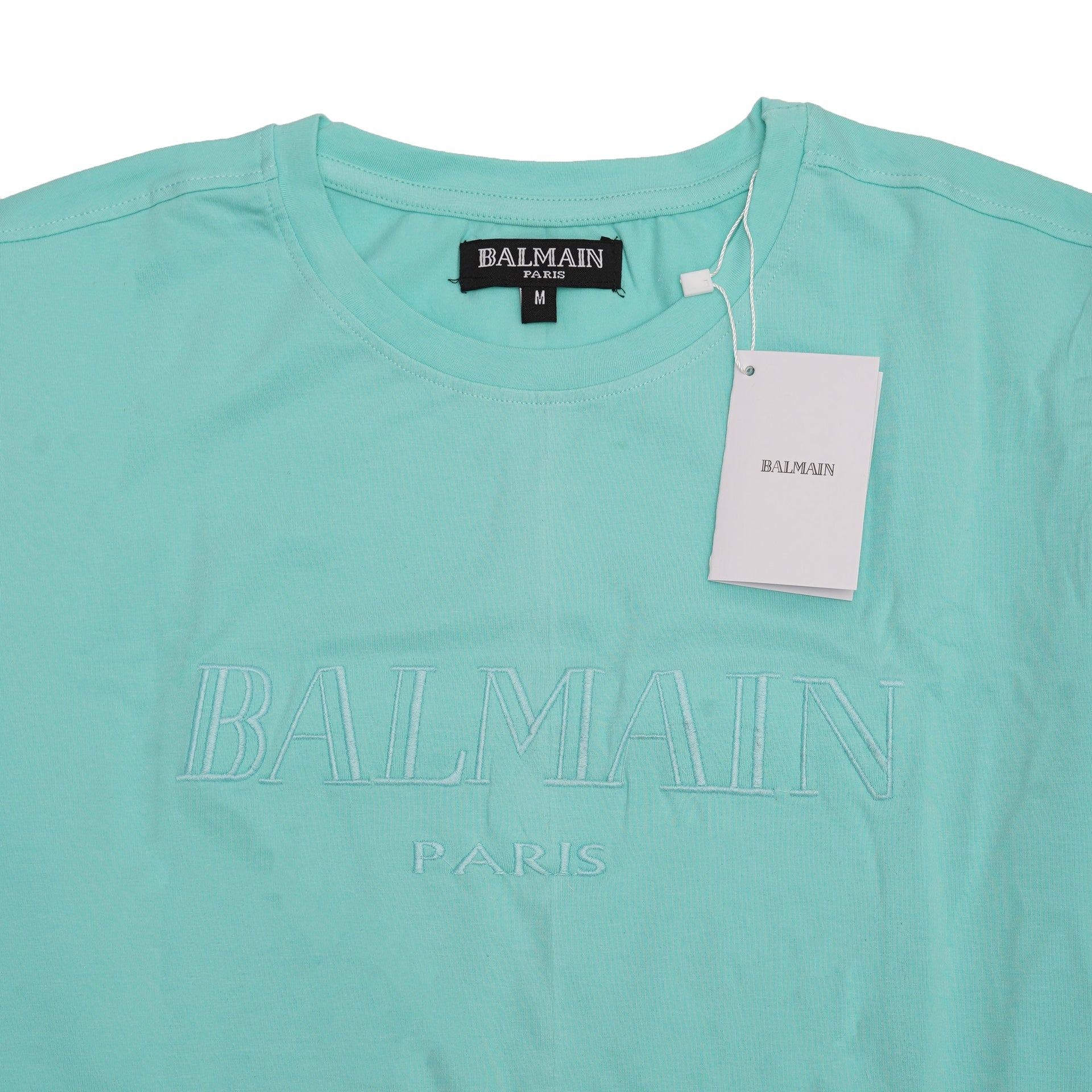 BALMAIN Ocean Mist Classic Fit Short Sleeve Tee