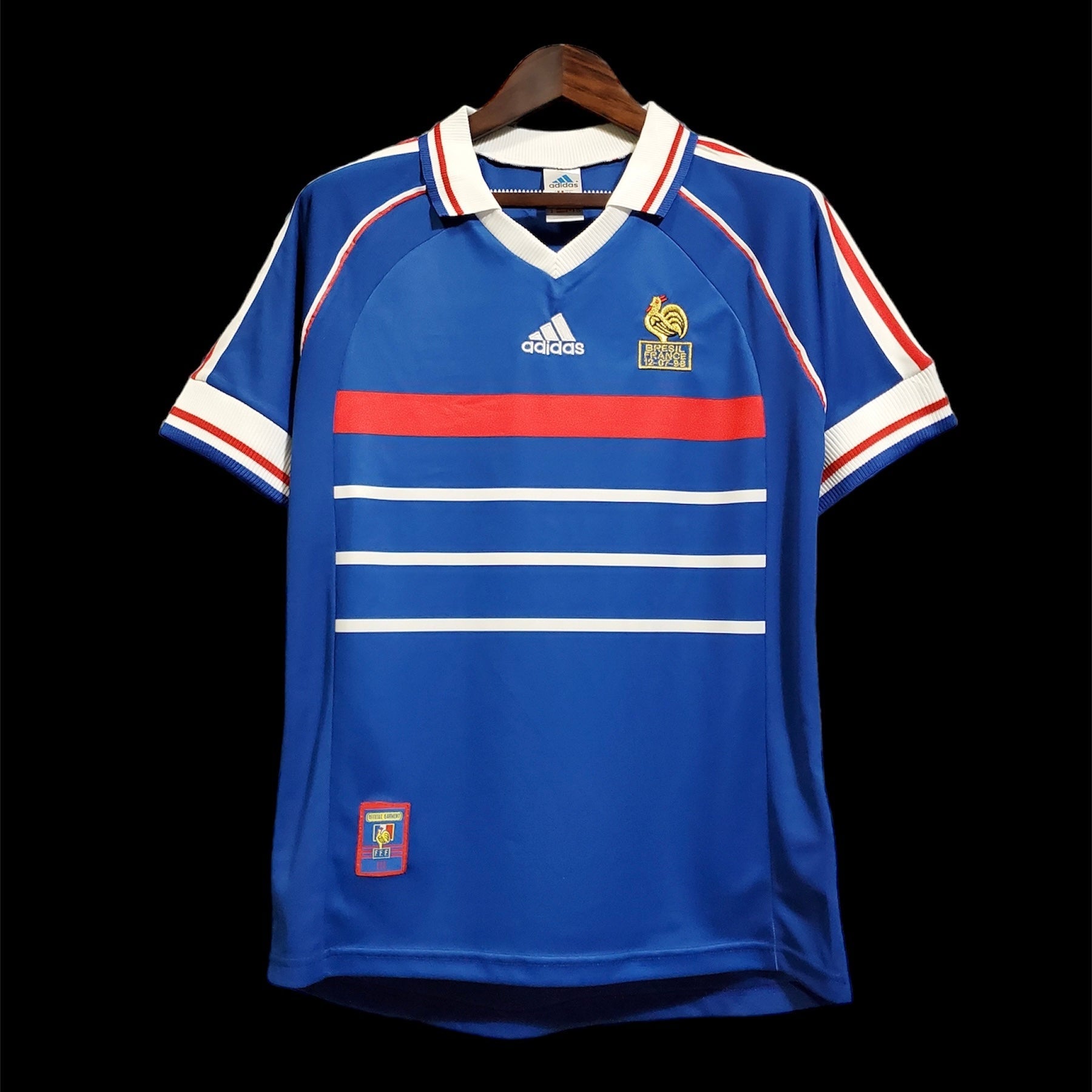 [Retro Premium] France Home(blue) 98 Jersey