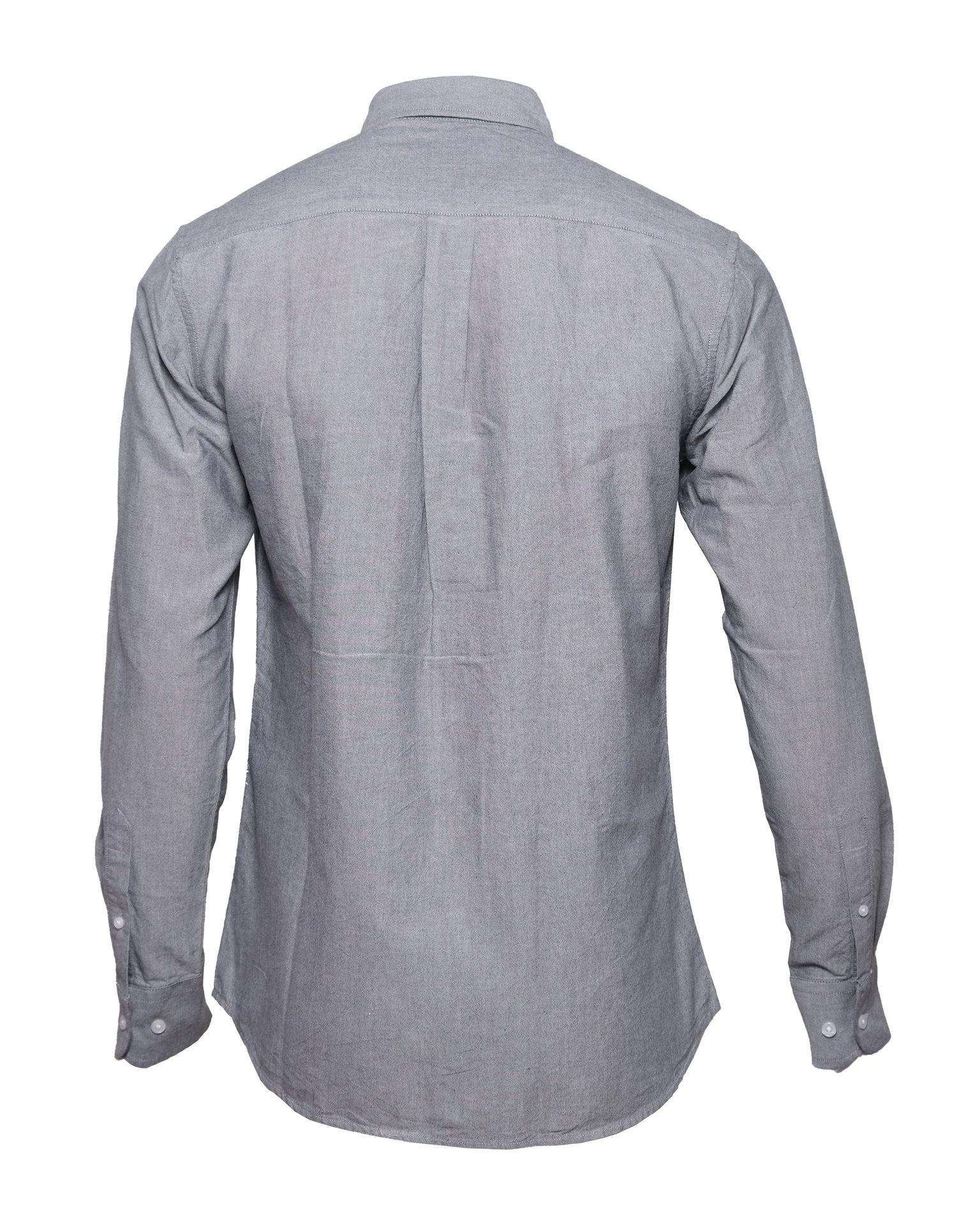 LACOSTE Misty Slate Classic Fit Long Sleeve Button-Down Shirt