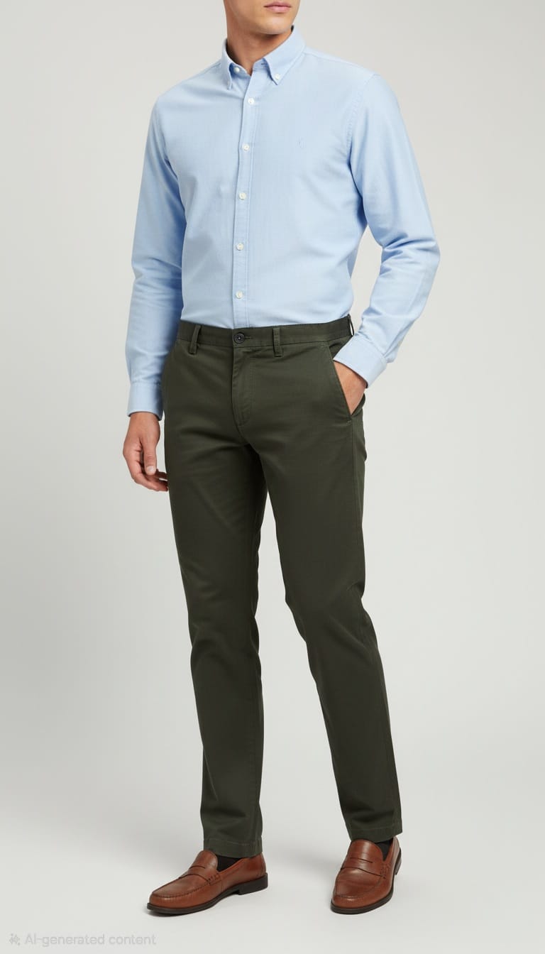 Polo Ralph Lauren Everyday Stretch Chino Pants in Olive Green