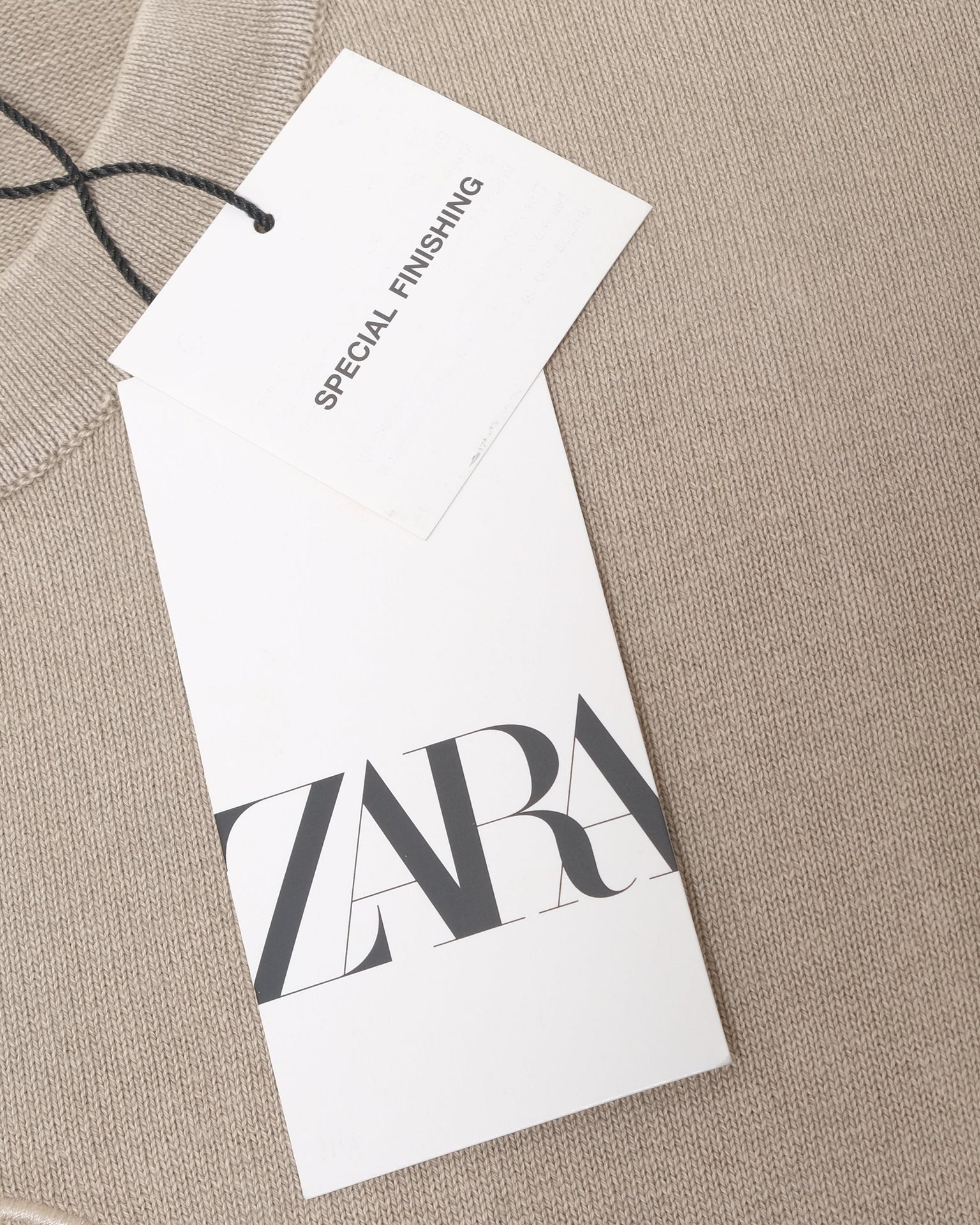 ZARA Desert Mirage Relaxed Fit Short Sleeve Tee