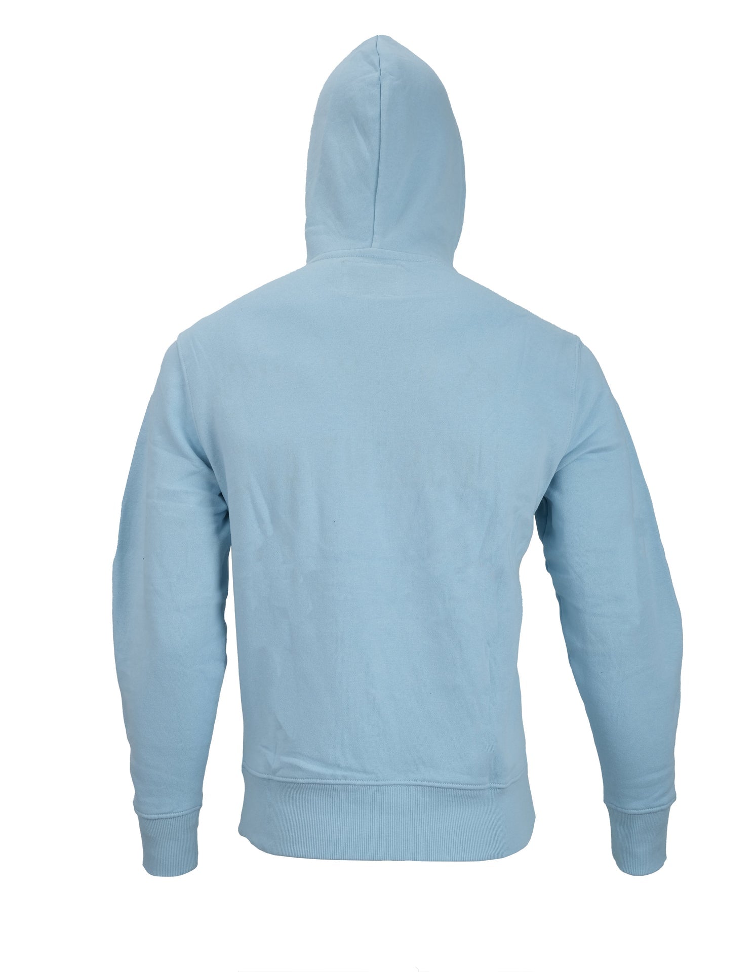 FEAR OF GOD ESSENTIALS Tranquil Blue Oversized Logo Pullover Hoodie