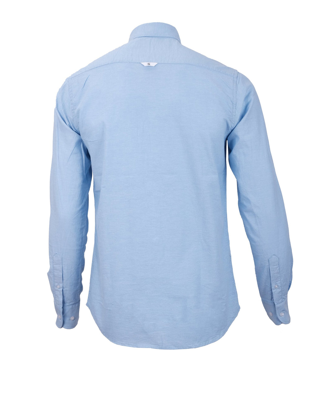 CALVIN KLEIN Tranquil Azure Classic Fit Long Sleeve Button-Down Shirt