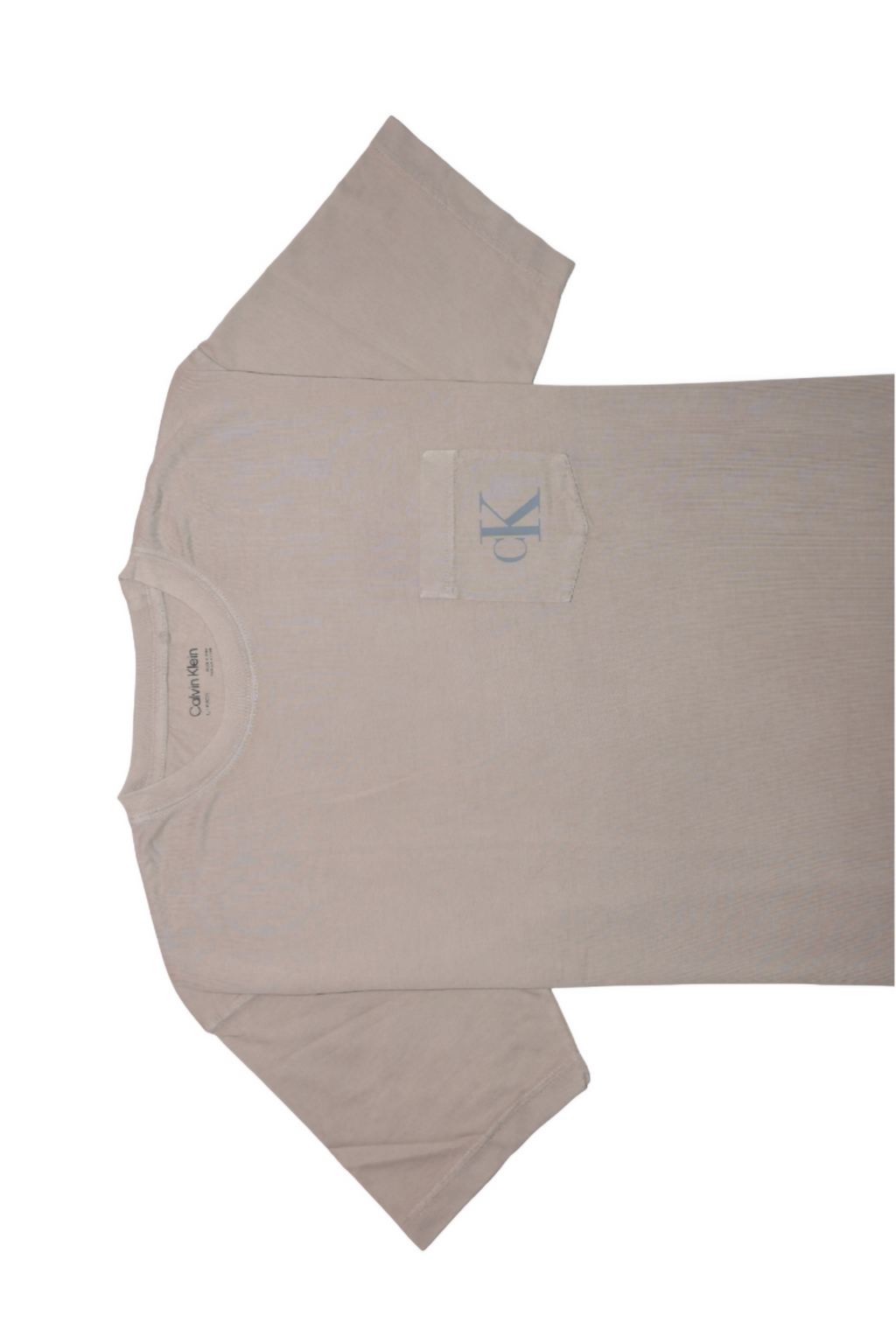 CALVIN KLEIN Serene Driftwood Tailored Fit Short Sleeve T-Shirt