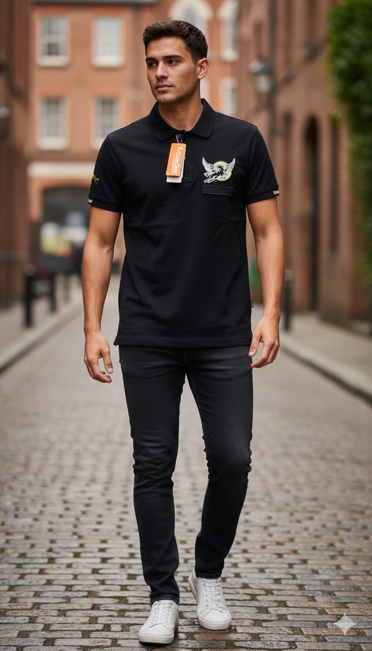 Superdry Men's Graphic Polo Shirt