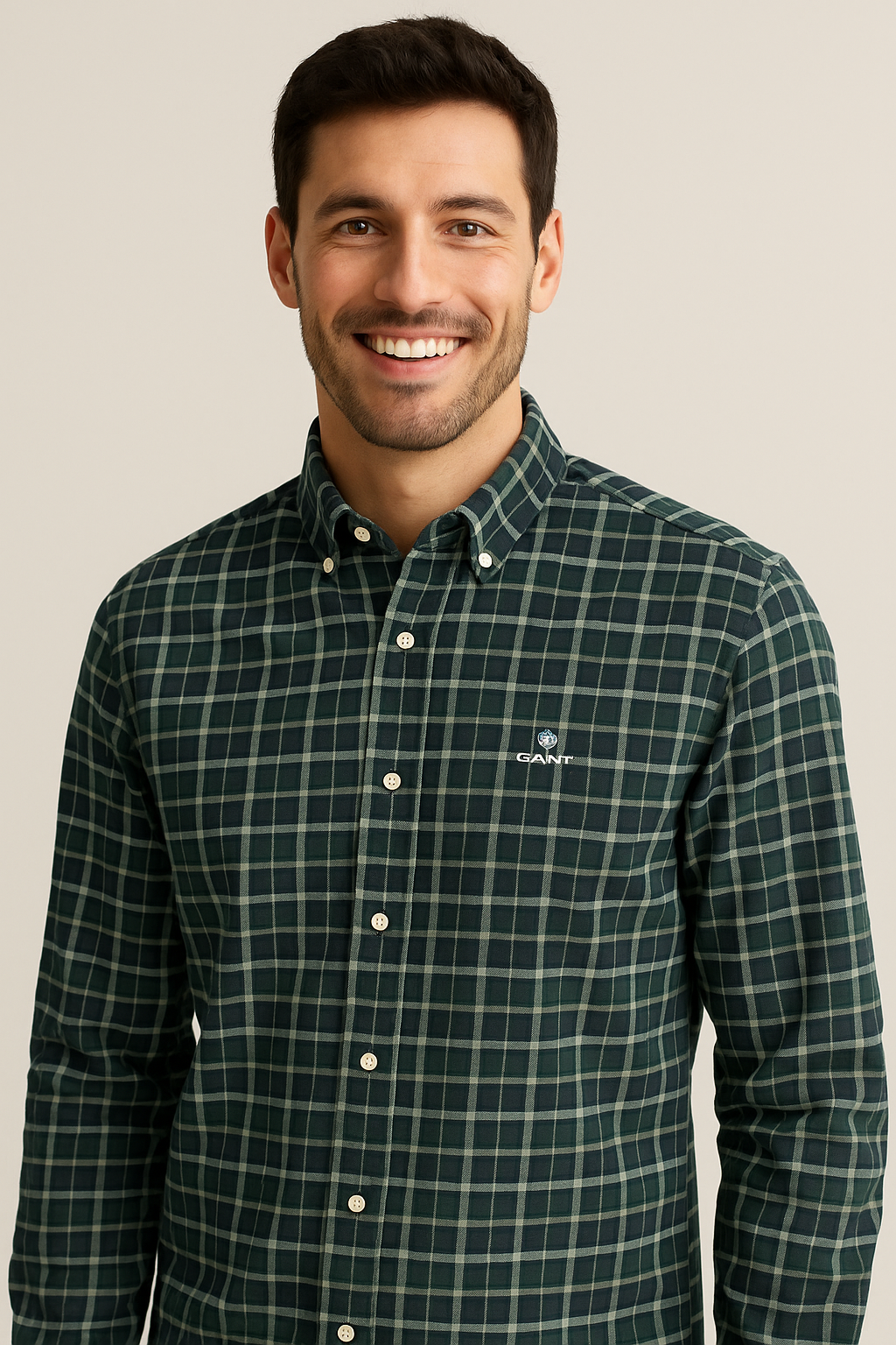GANT Enchanted Pine Classic Fit Long Sleeve Button-Down Shirt