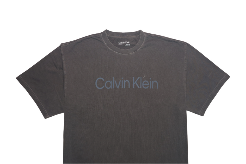 CALVIN KLEIN Radiant Teal Luxe Fit Oversized T-Shirt