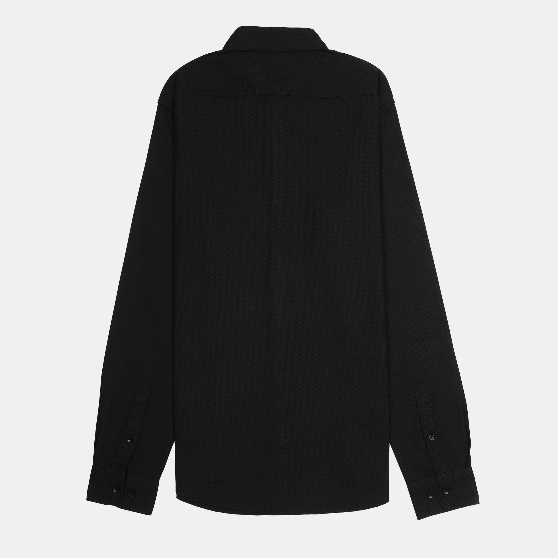 Calvin Klein Effortlessly Chic Black Button-Up Shirt