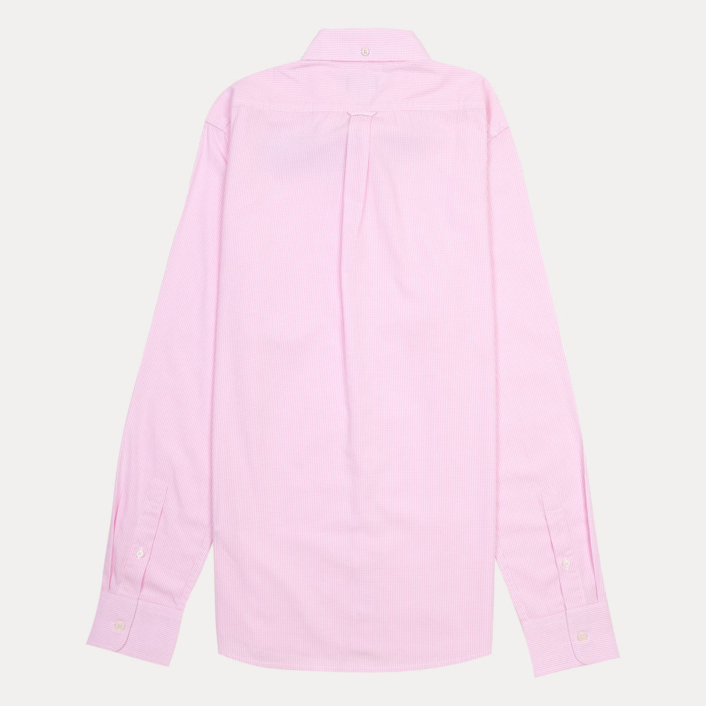 GANT Tech Prep Pink Check Button-Down Shirt