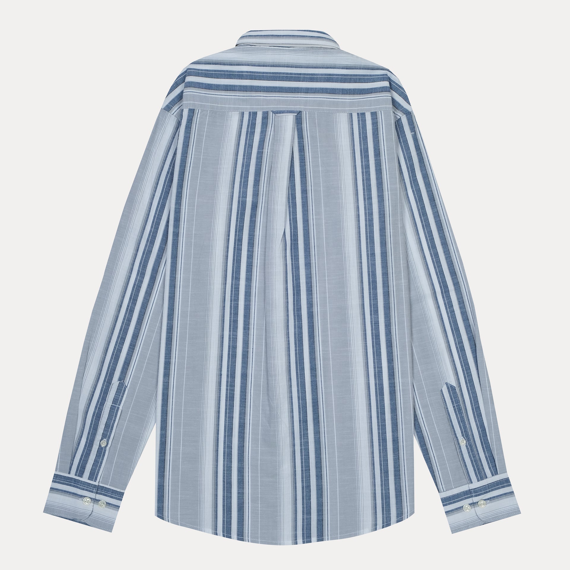 TOMMY HILFIGER Celestial Slate Tailored Fit Long Sleeve Button-Up Shirt