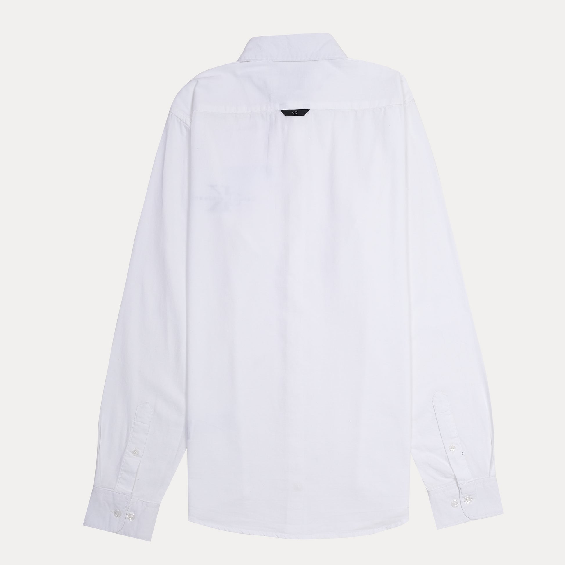 Calvin Klein Effortlessly Chic White Button-Up Shirt