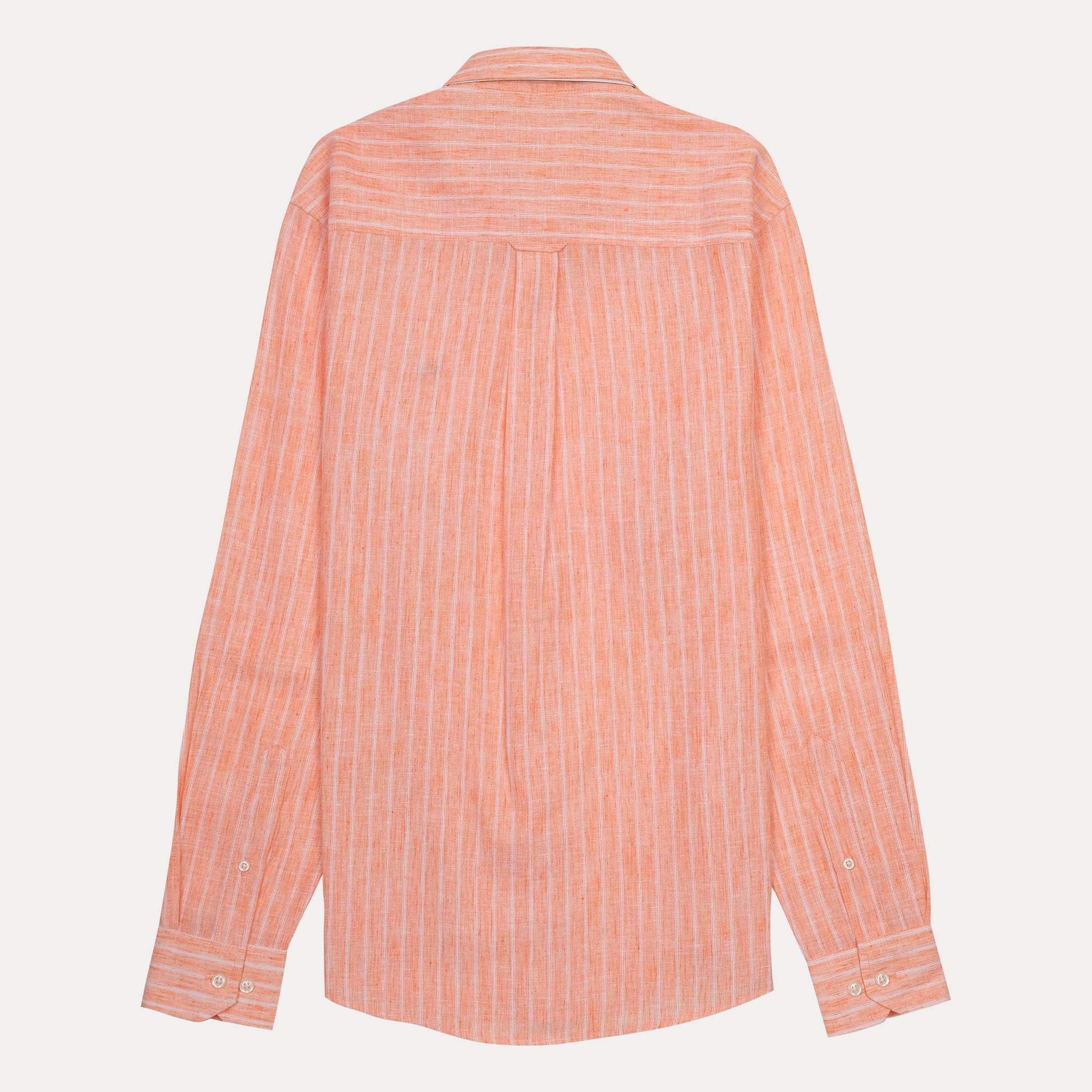 Lacoste Breezy Coral Striped Slim Fit Shirt