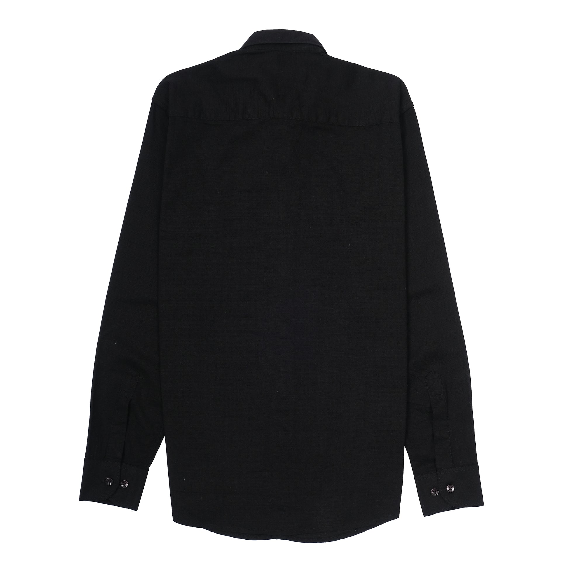 TOMMY HILFIGER Midnight Onyx Tailored Fit Long Sleeve Button-Up Shirt