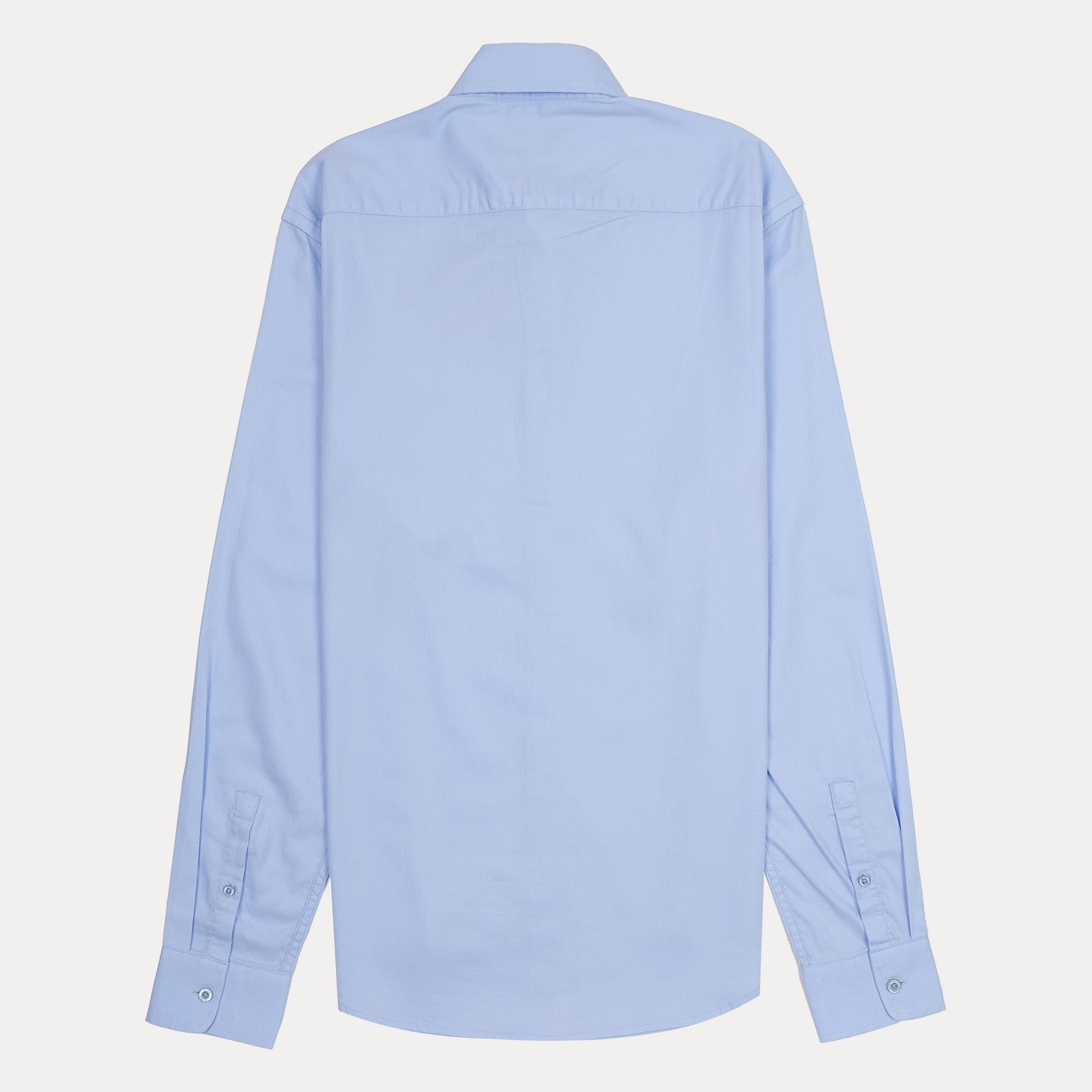 HUGO Serene Azure Tailored Fit Long Sleeve Button-Up Shirt