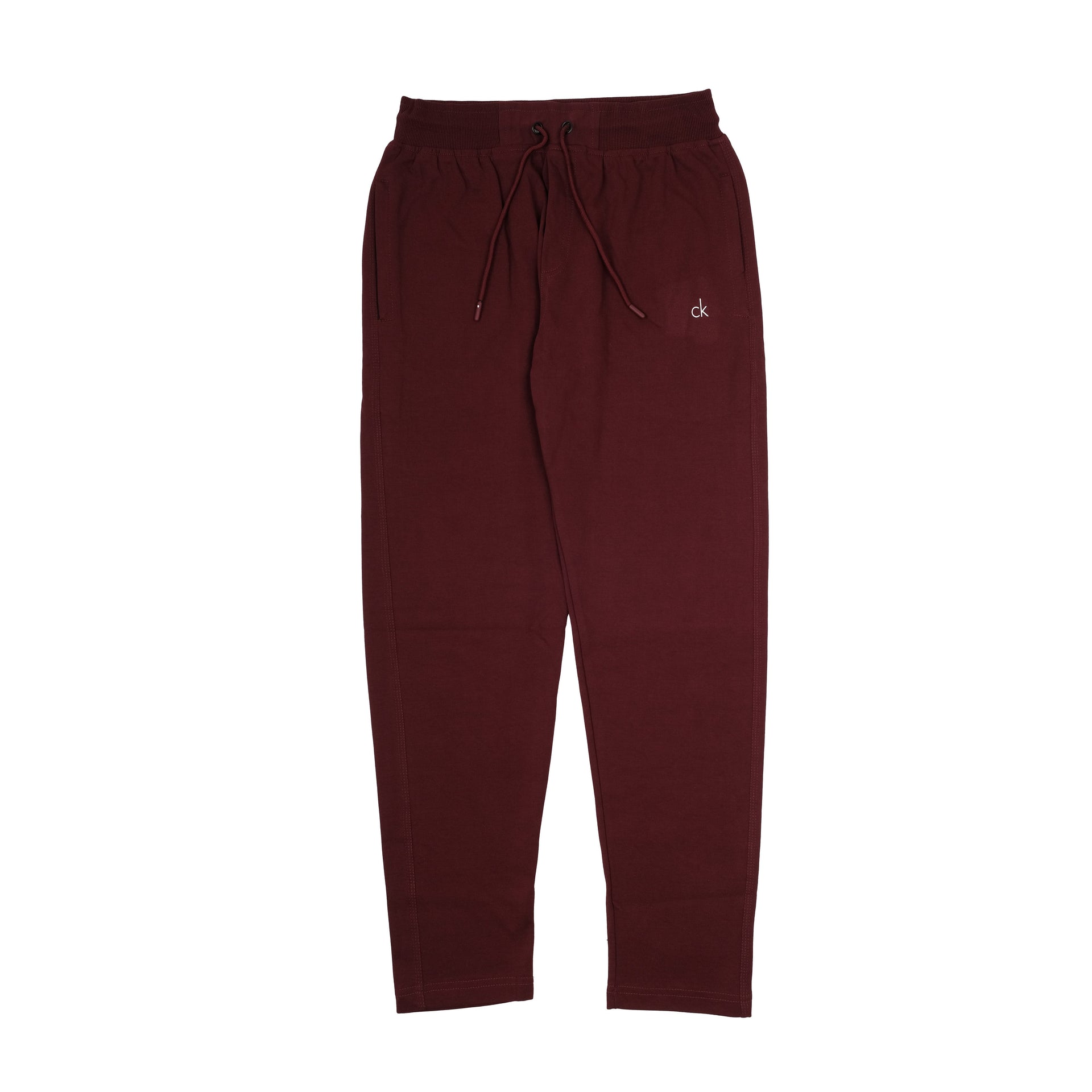 CALVIN KLEIN Crimson Luxe Slim Fit Drawstring Jogger Pants