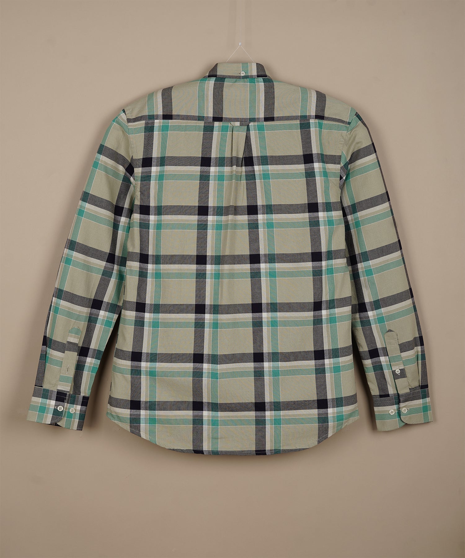 GANT Whimsical Juniper Smoke Relaxed Fit Long Sleeve Oxford Shirt