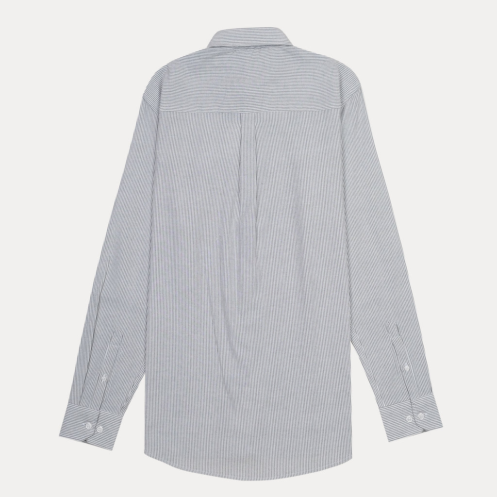 Harmont & Blaine Striped Elegance Cotton Shirt in Nautical Blue