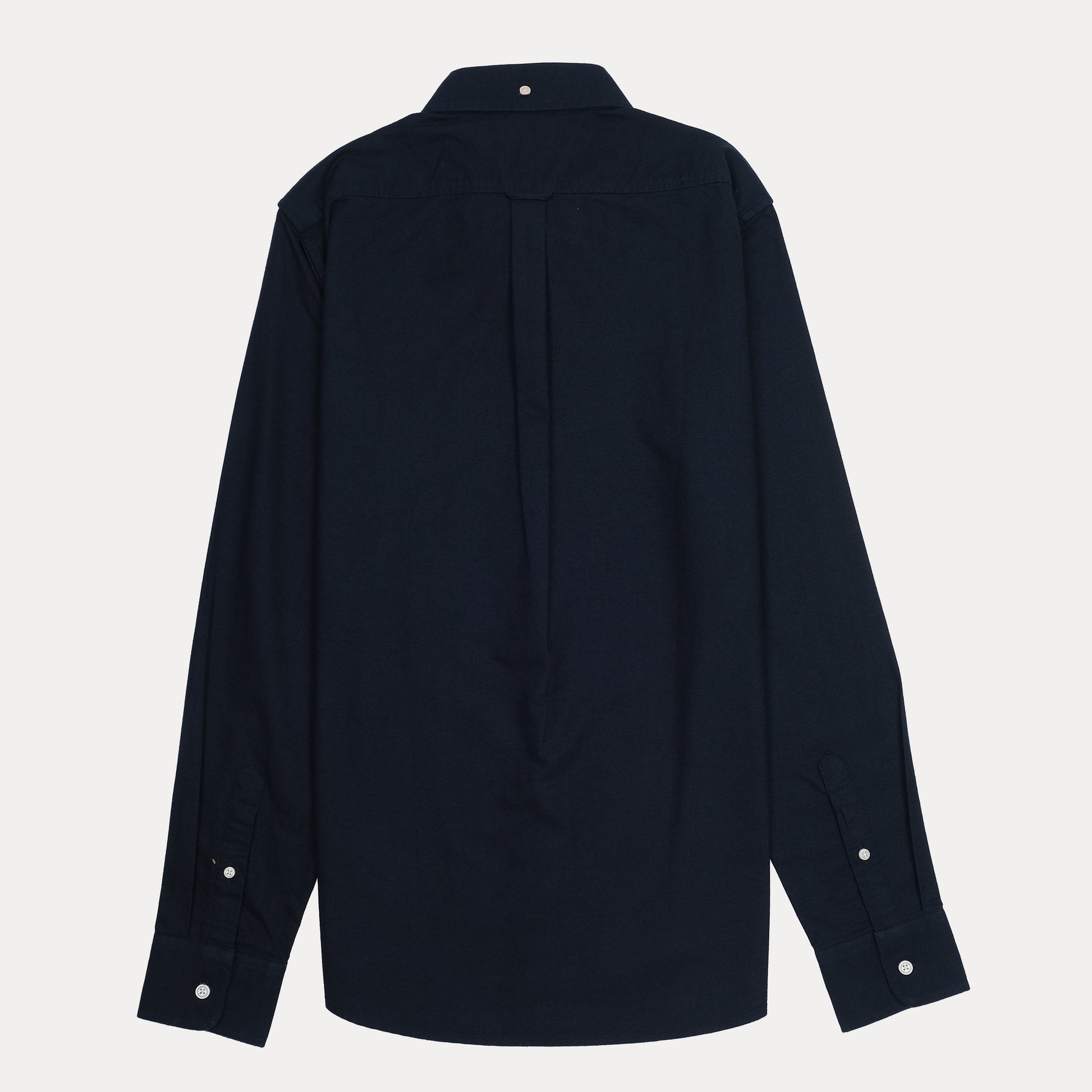 GANT Tech Prep Oxford Shirt in Midnight Blue and Sky Blue Stripes - Effortlessly Stylish