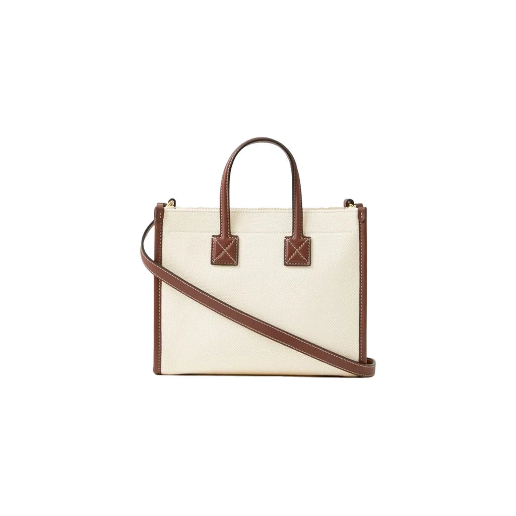 BURBERRY Serene Almond Luxe Mini Tote Bag