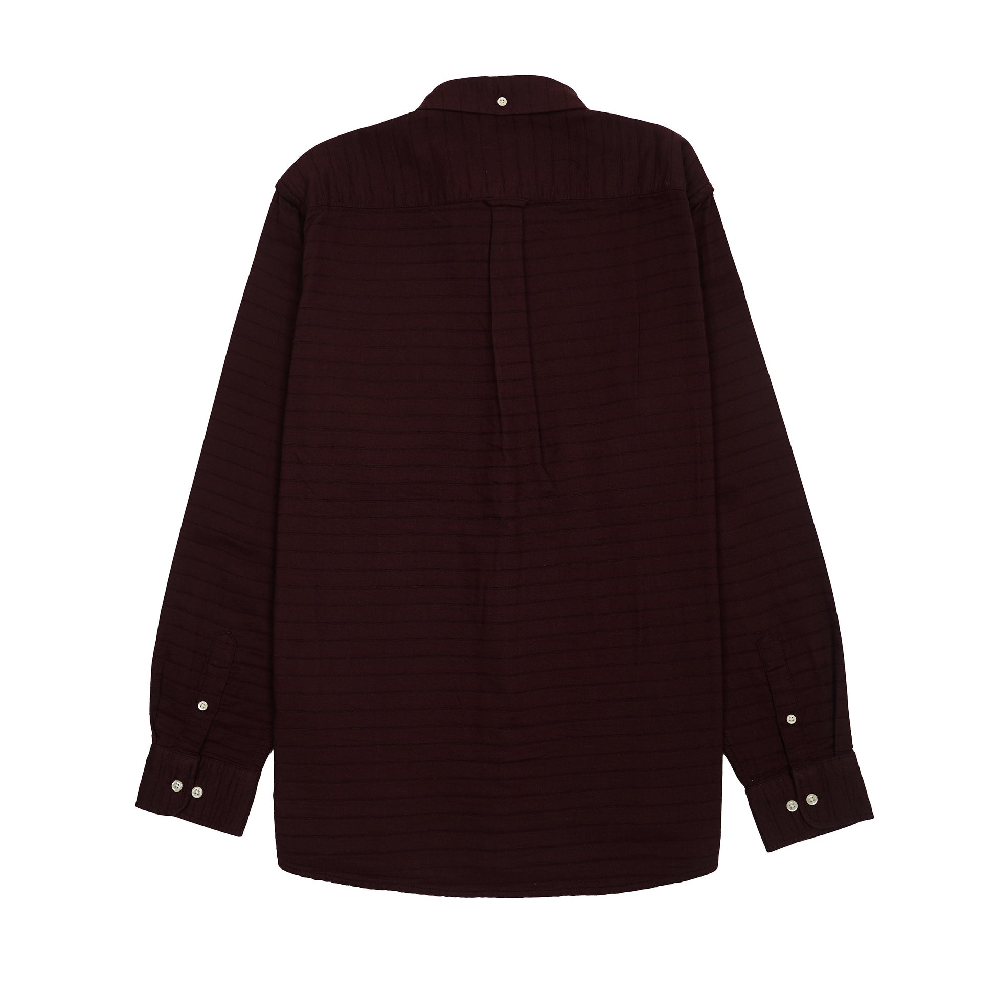 GANT Luminous Garnet Tailored Fit Long Sleeve Button-Up Shirt