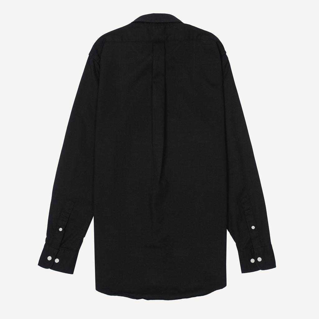 BROOKS BROTHERS Obsidian Whisper Regent Fit Long Sleeve Stretch Oxford Shirt