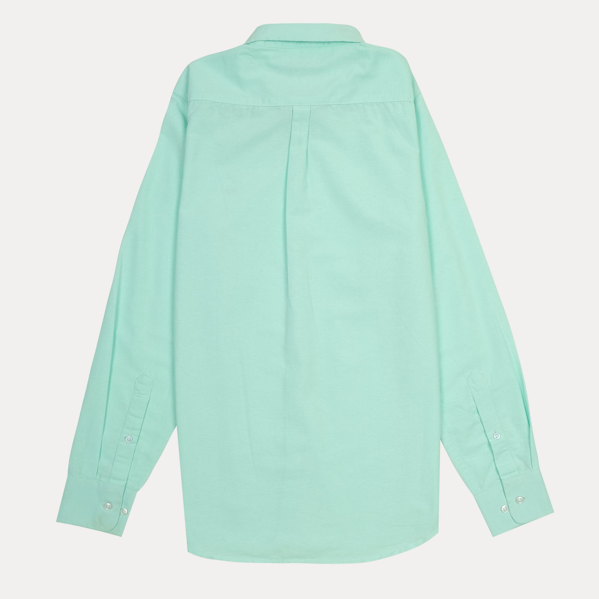 Ralph Lauren SLIM FIT Mint Green Button-Down Linen Shirt