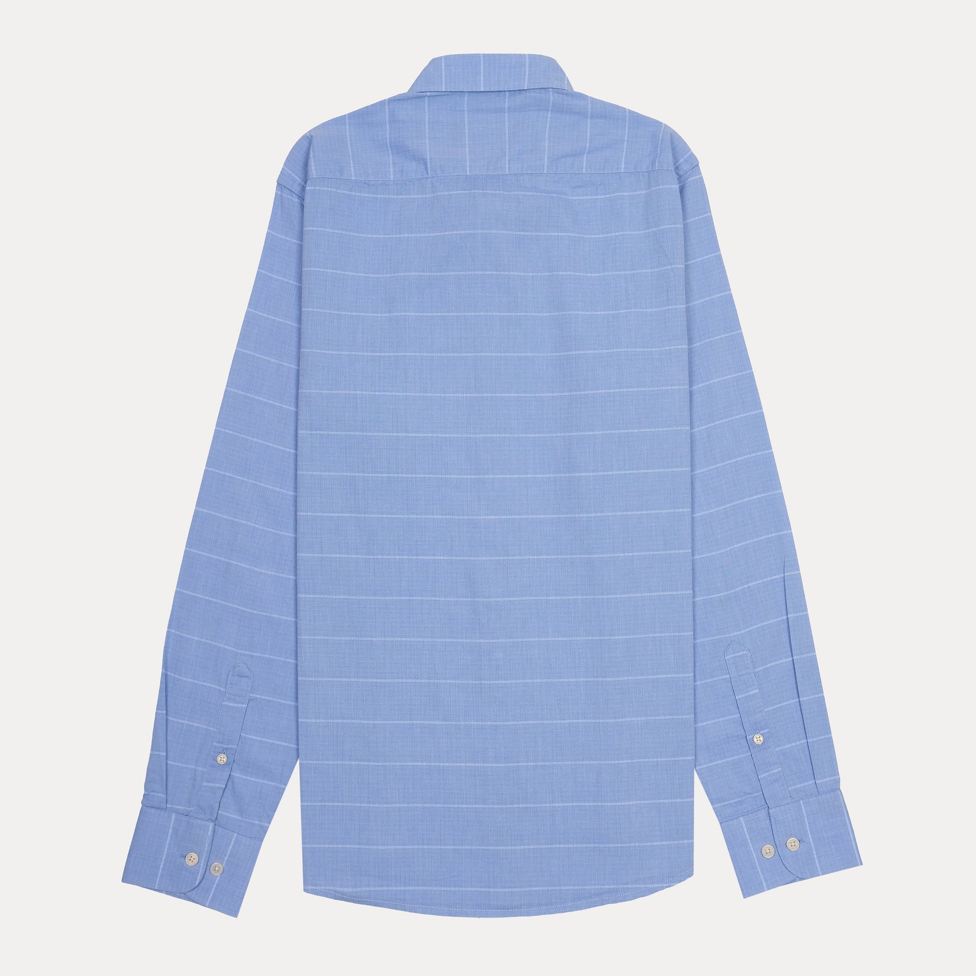 HACKETT Elegant Sky Blue Striped Slim Fit Shirt