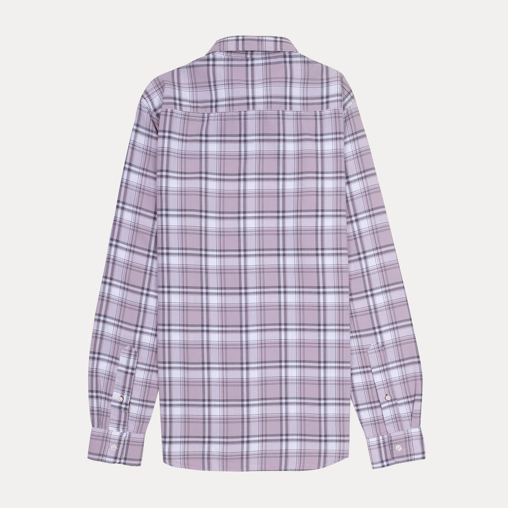 GANT Lavender Mist Tailored Fit Long Sleeve Button-Down Shirt