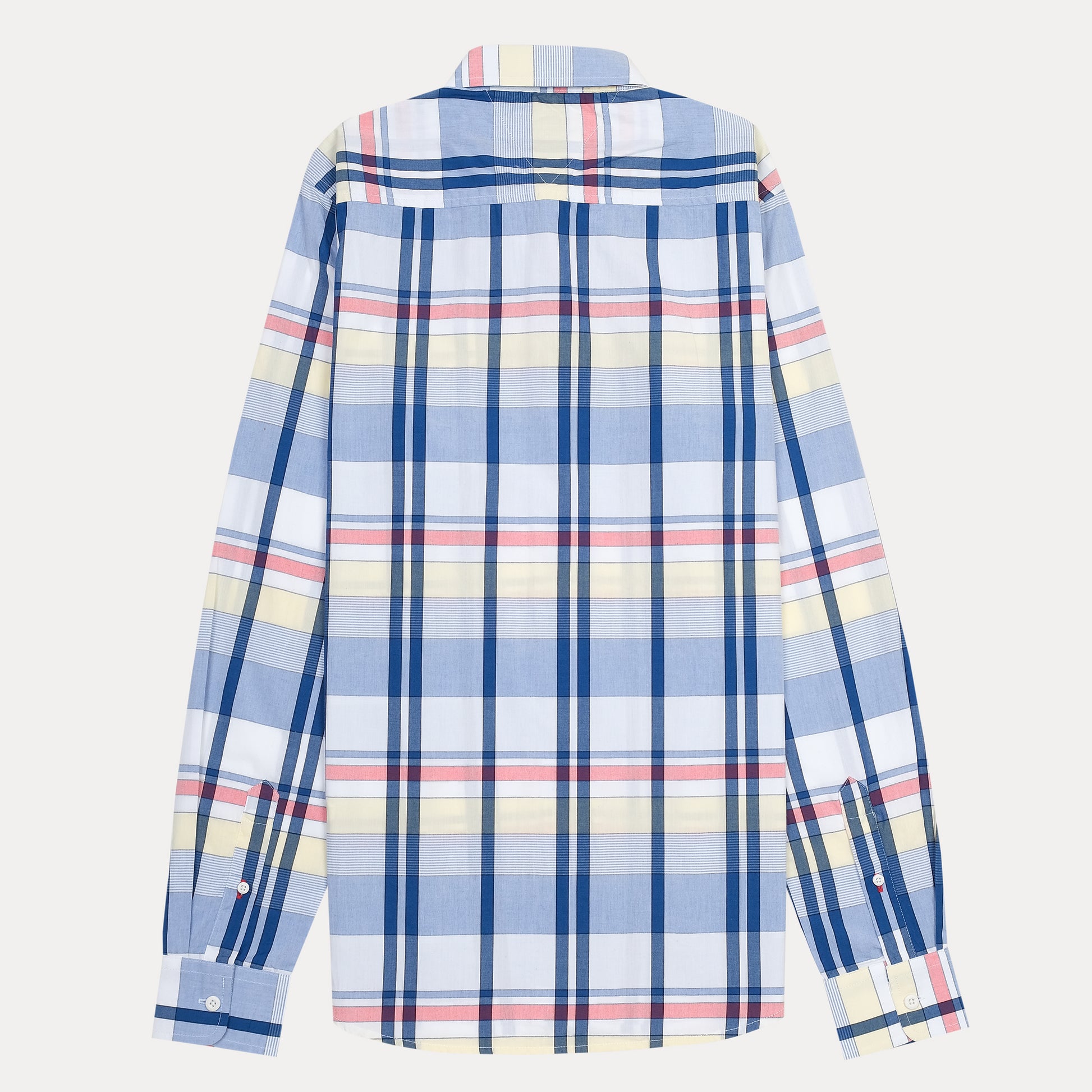 Tommy Hilfiger Classic Cotton Checkered Shirt in Serene Sky