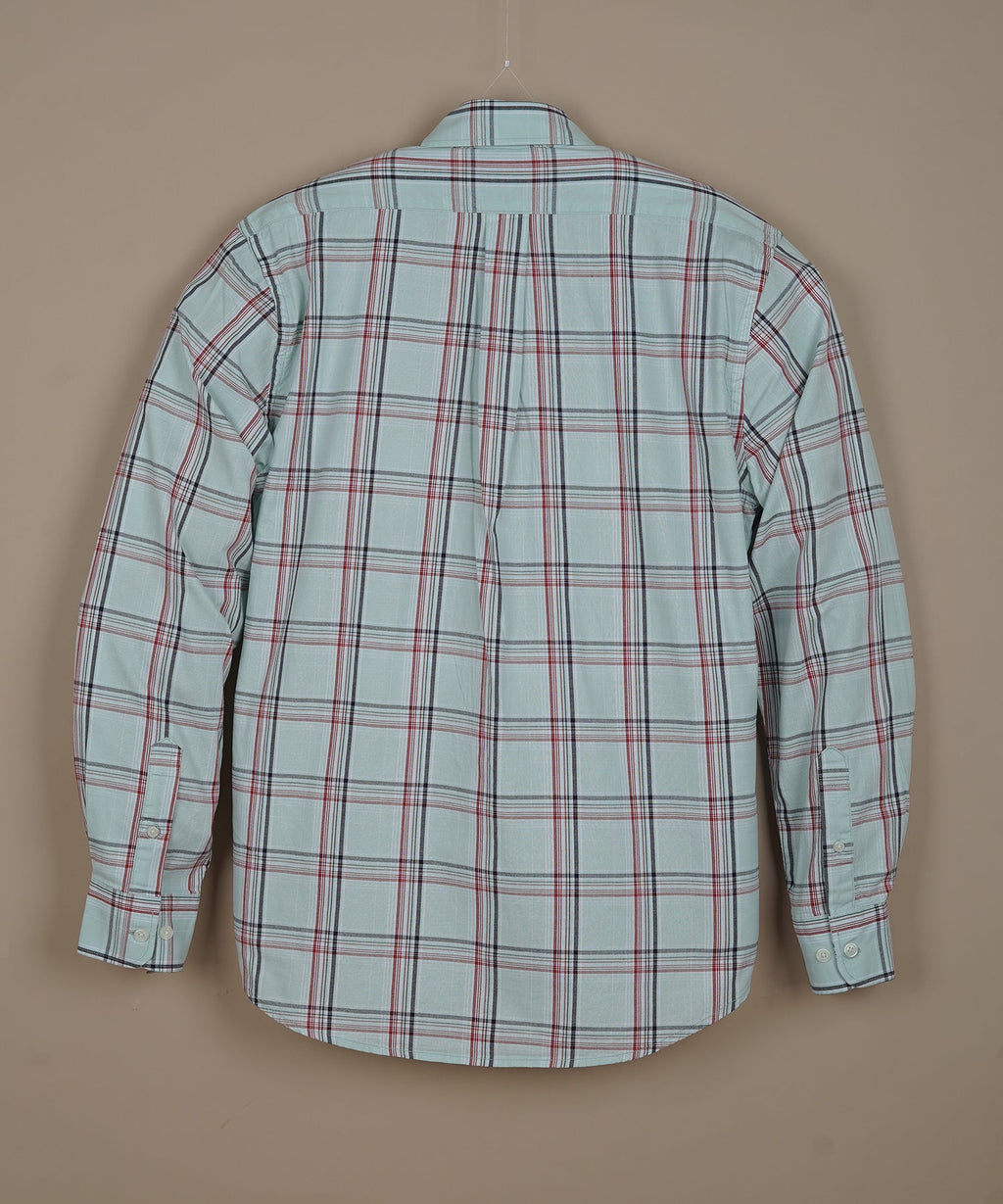 BROOKS BROTHERS Seraphic Seafoam Tailored Fit Long Sleeve Stretch Oxford Shirt