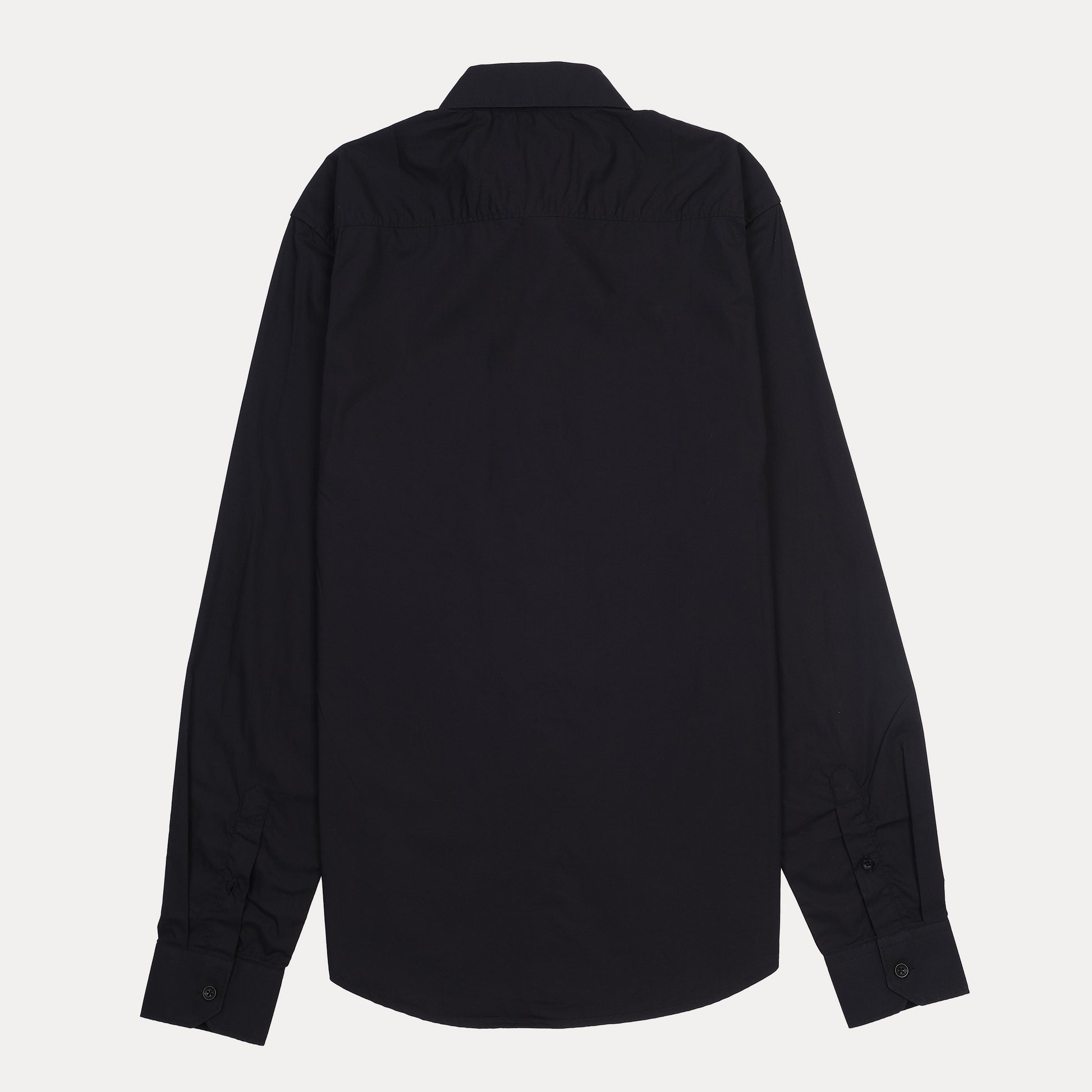 Armani Exchange Slim Fit Black Dress Shirt