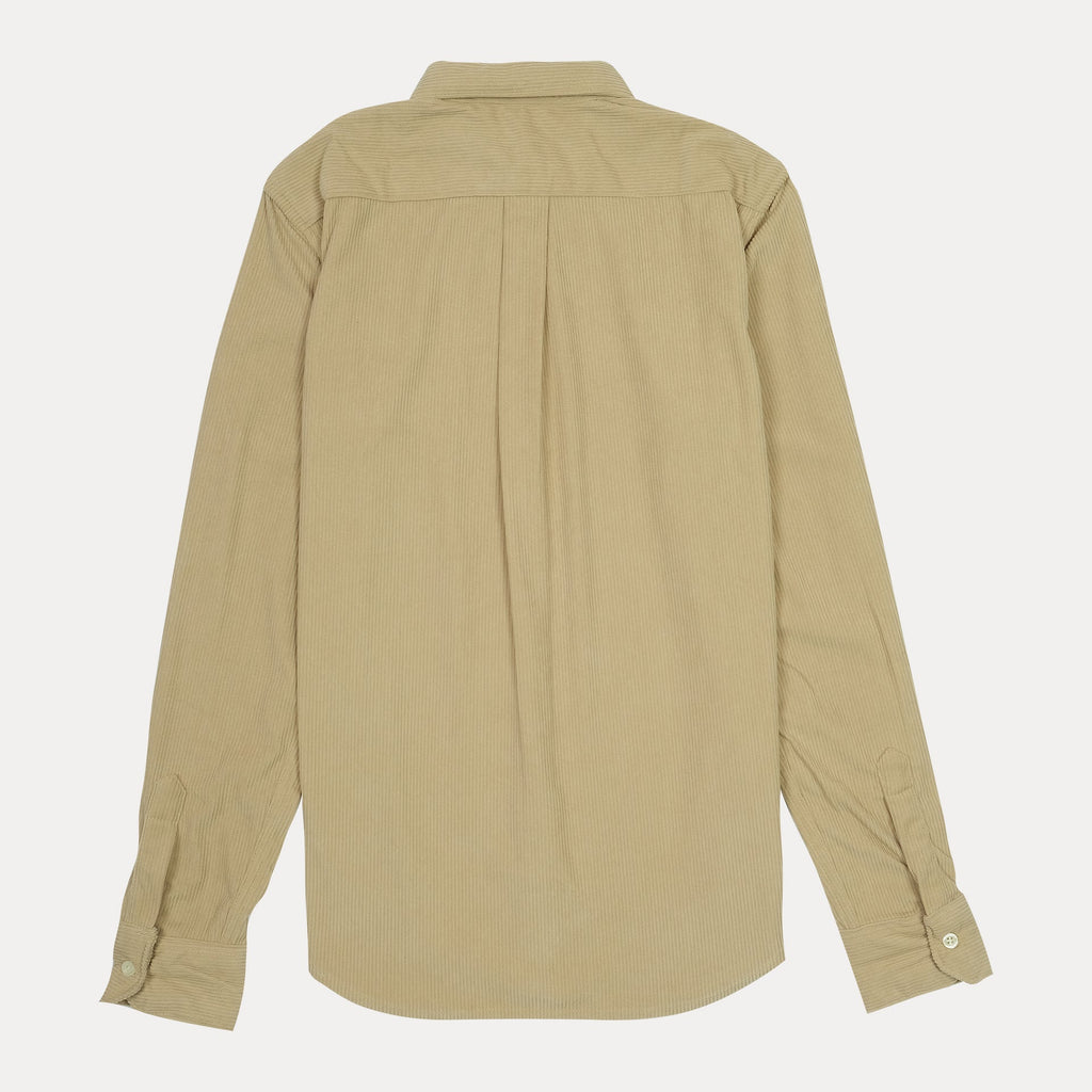 ABERCROMBIE & FITCH Opulent Olive Muscle Fit Long Sleeve Shirt