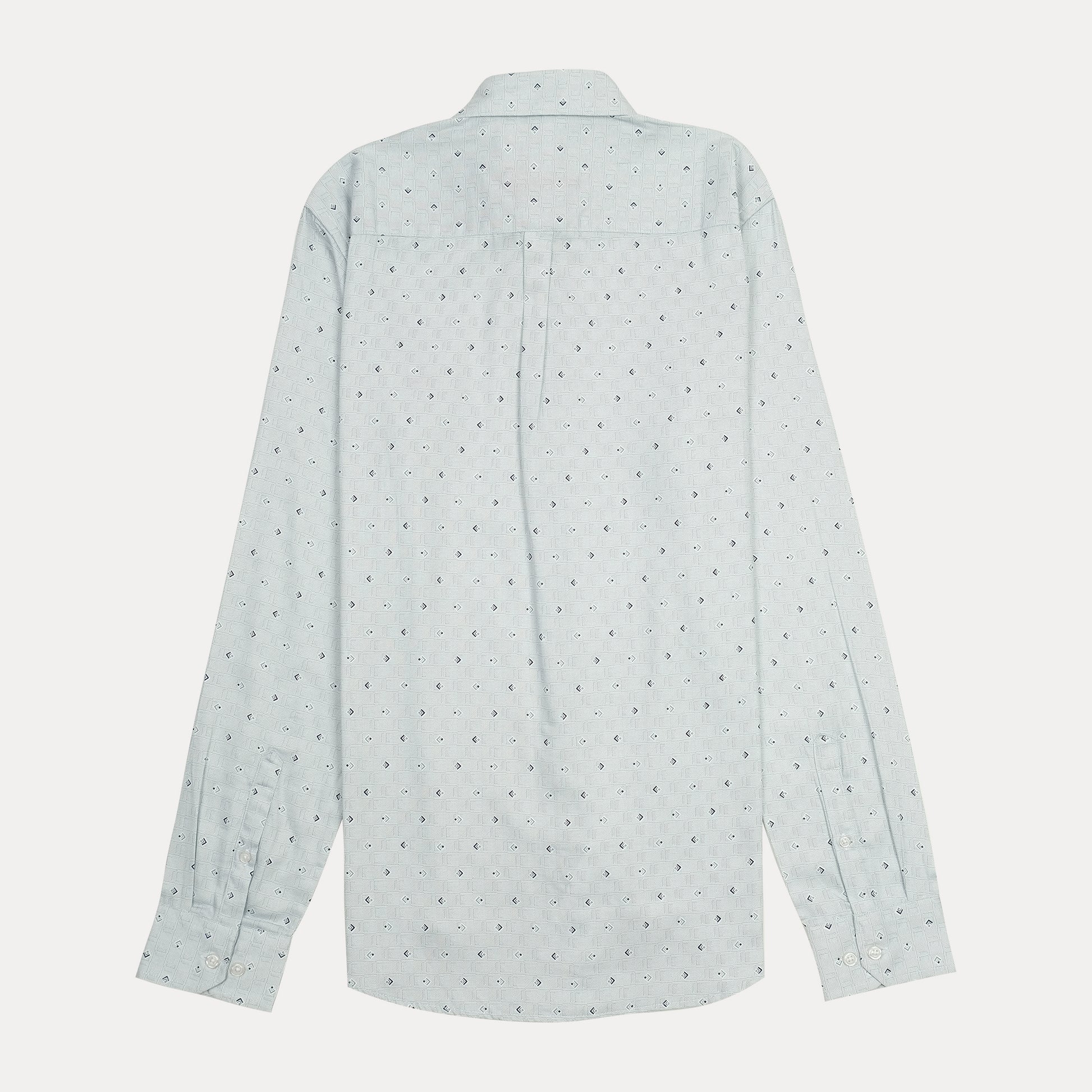 Harmont & Blaine Regular Fit Geometric Print Shirt