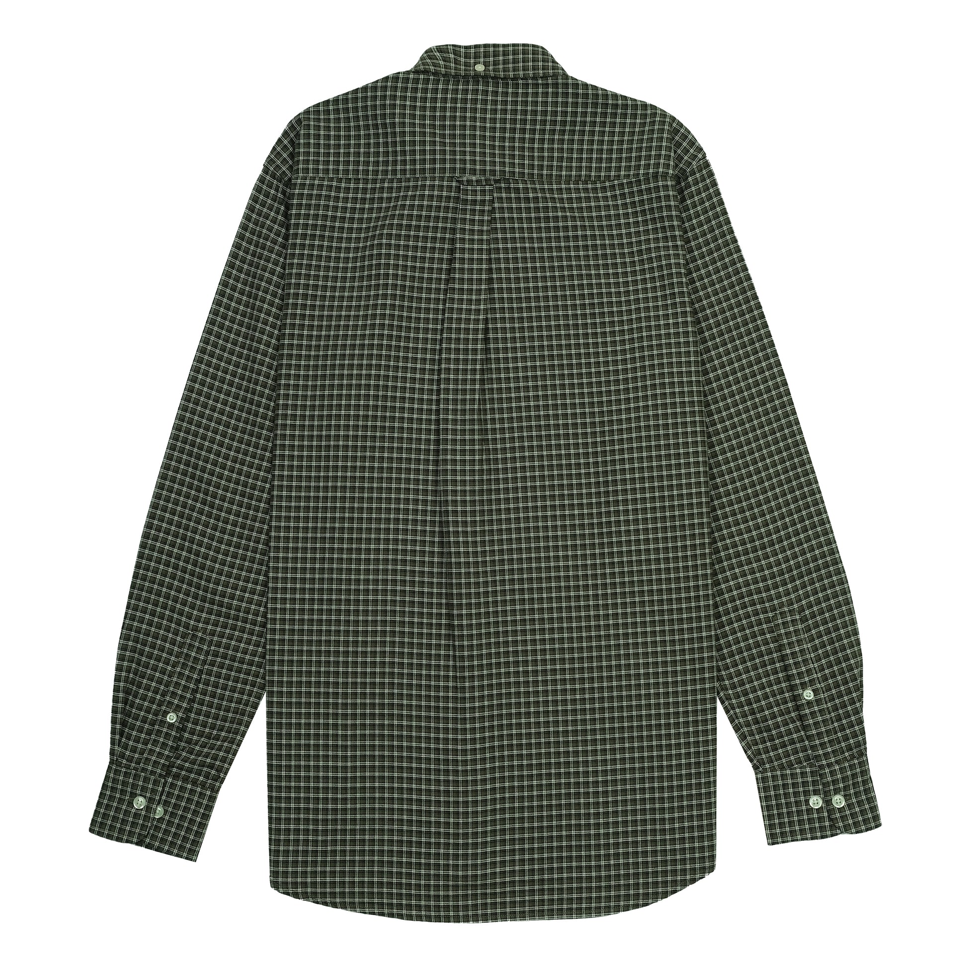 GANT The Beefy Oxford Shirt - Forest Green Checkered Elegance