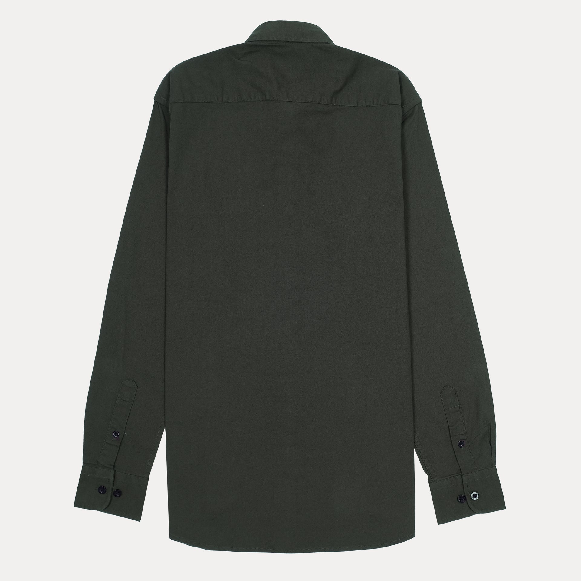 LACOSTE Midnight Onyx Tailored Fit Long Sleeve Button-Up Shirt