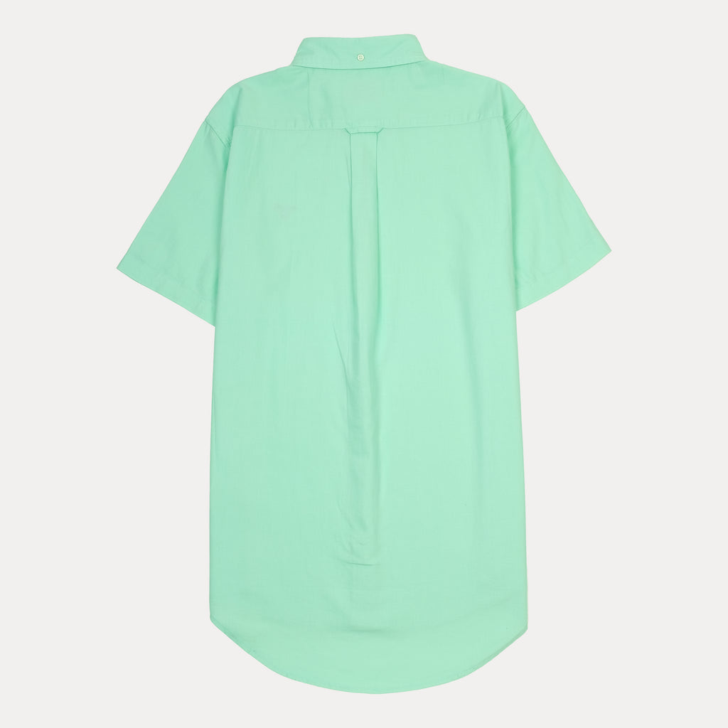 GANT Breezy Mint Short-Sleeve Button-Up Shirt