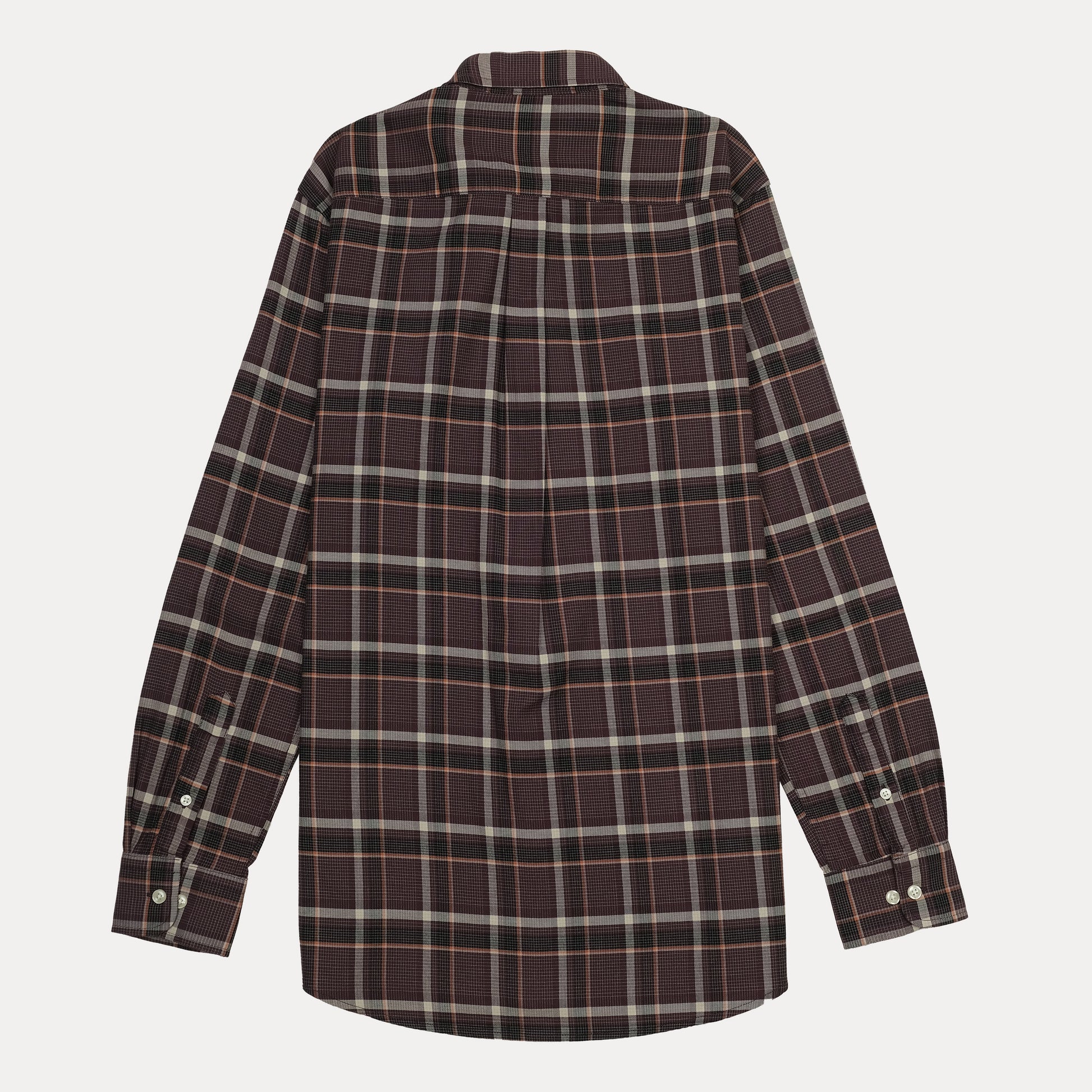 Polo Ralph Lauren Custom Fit Plaid Shirt in Rich Merlot
