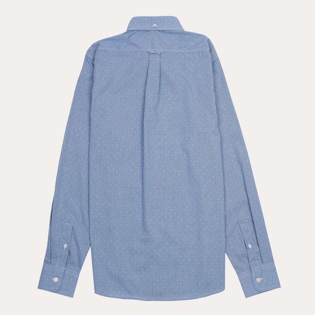 GANT Tech Prep Button-Up Shirt in Serene Sky Blue