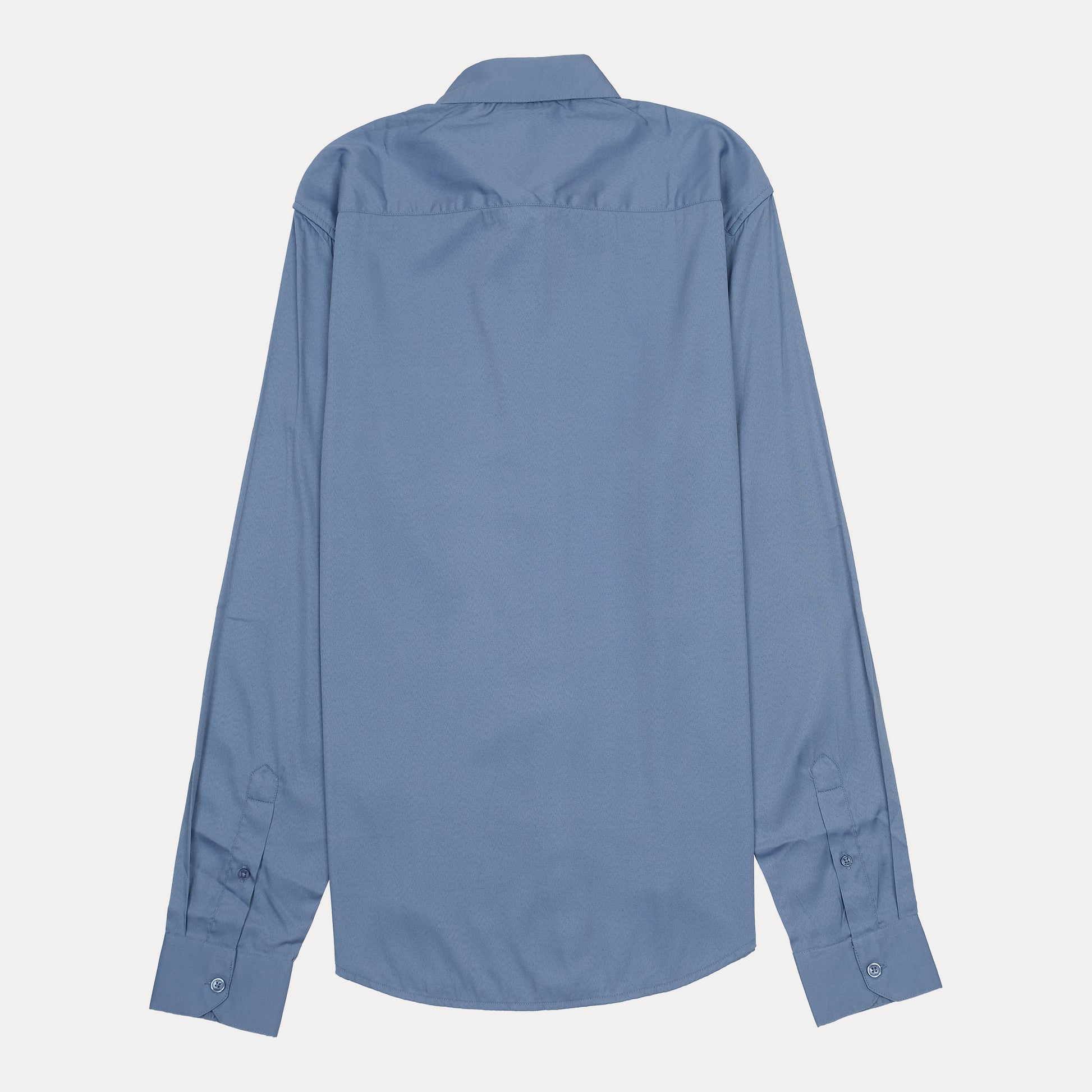 Giorgio Armani Classic Fit Long Sleeve Button-Up Shirt in Blue