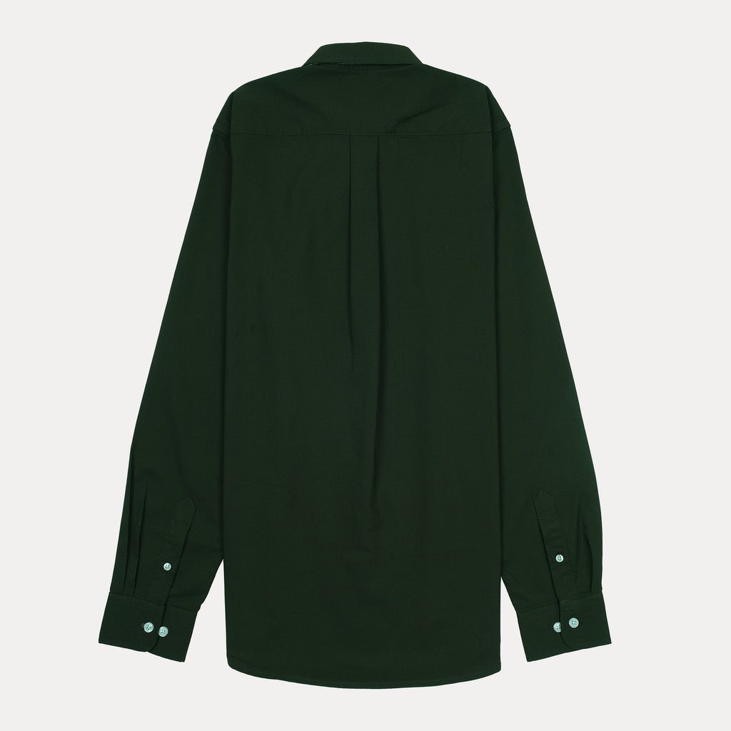 Polo Ralph Lauren Classic Fit Long Sleeve Button-Down Shirt in Dark Green