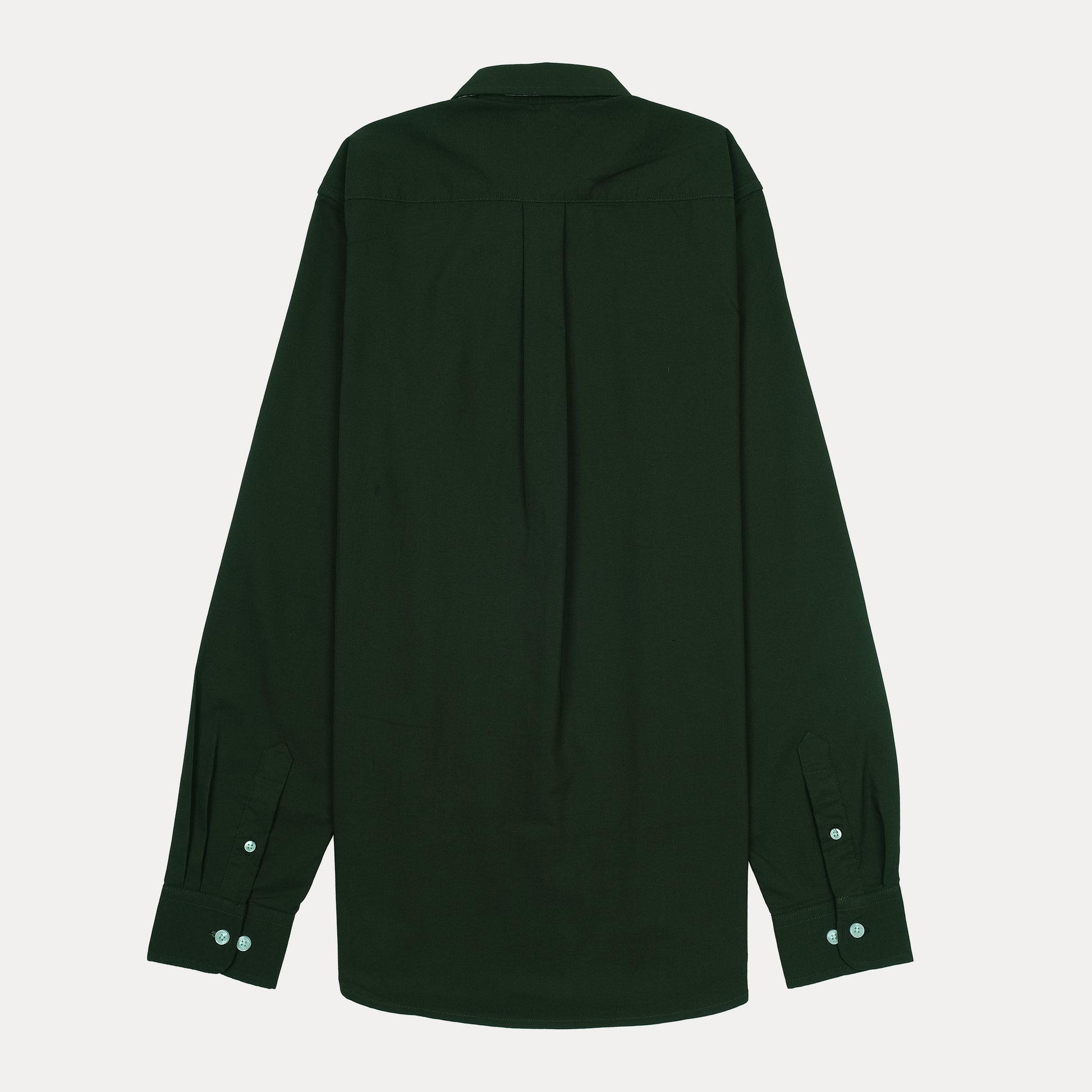 Polo Ralph Lauren Classic Fit Long Sleeve Button-Down Shirt in Dark Green