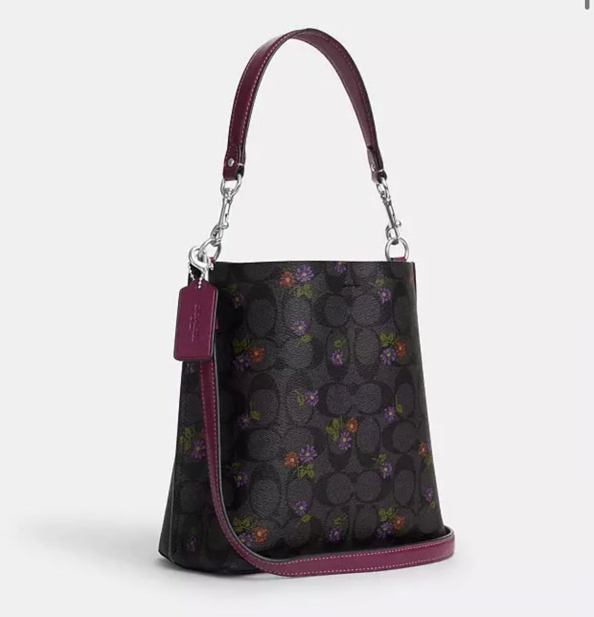 COACH Mystical Amethyst Elegant Bucket Bag